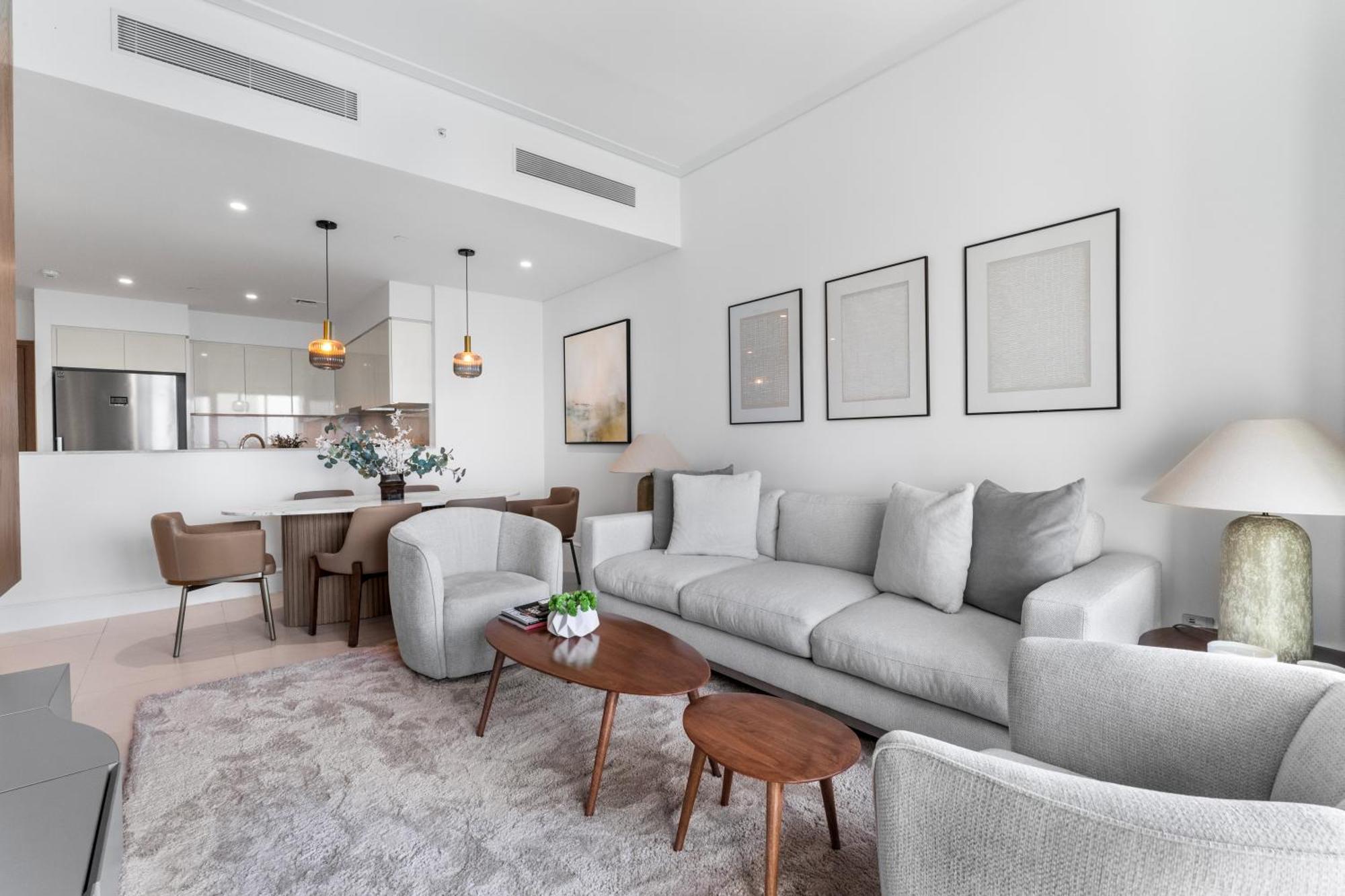 Full Fountain And Burj View - 3br Burj Royale Dubai