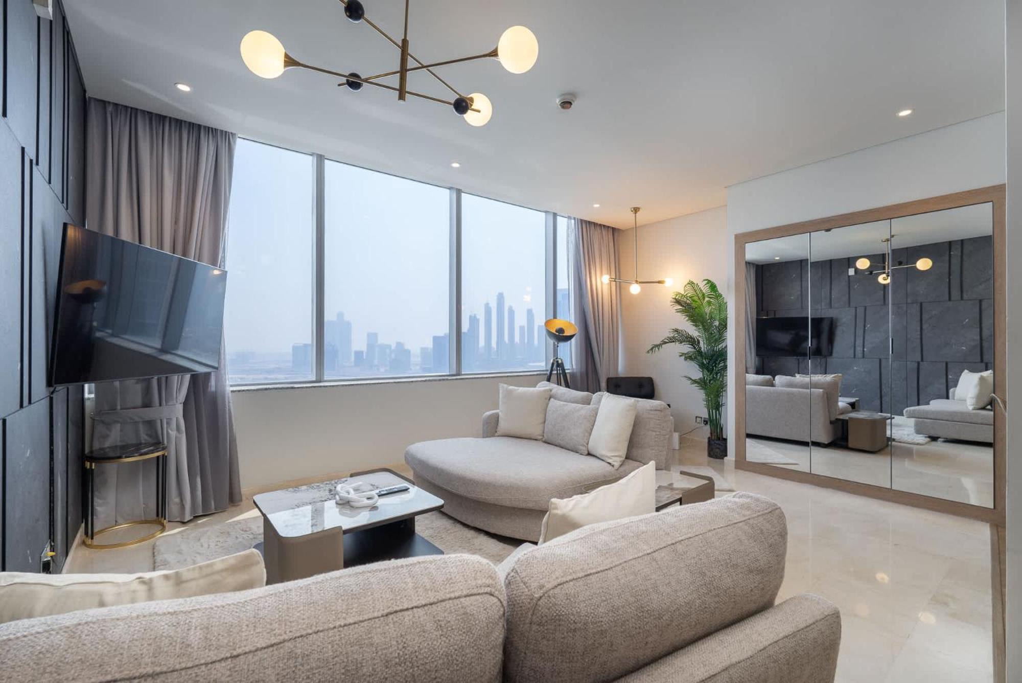 Stylish With Impressive Decor And Furniture At Sky Garden! Appartamento Dubai