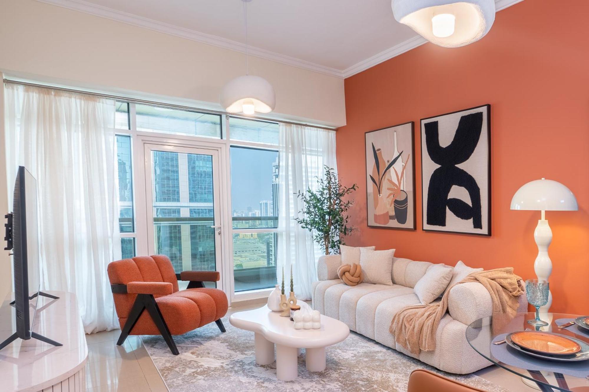 Lejlighed Stylish 1br Apartment! Near Metro & Stroll To Marina