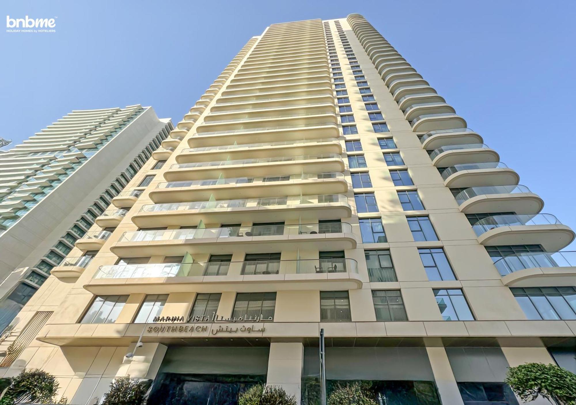 Appartement Bnbme - Marina Vista Tower 1 Dubaï
