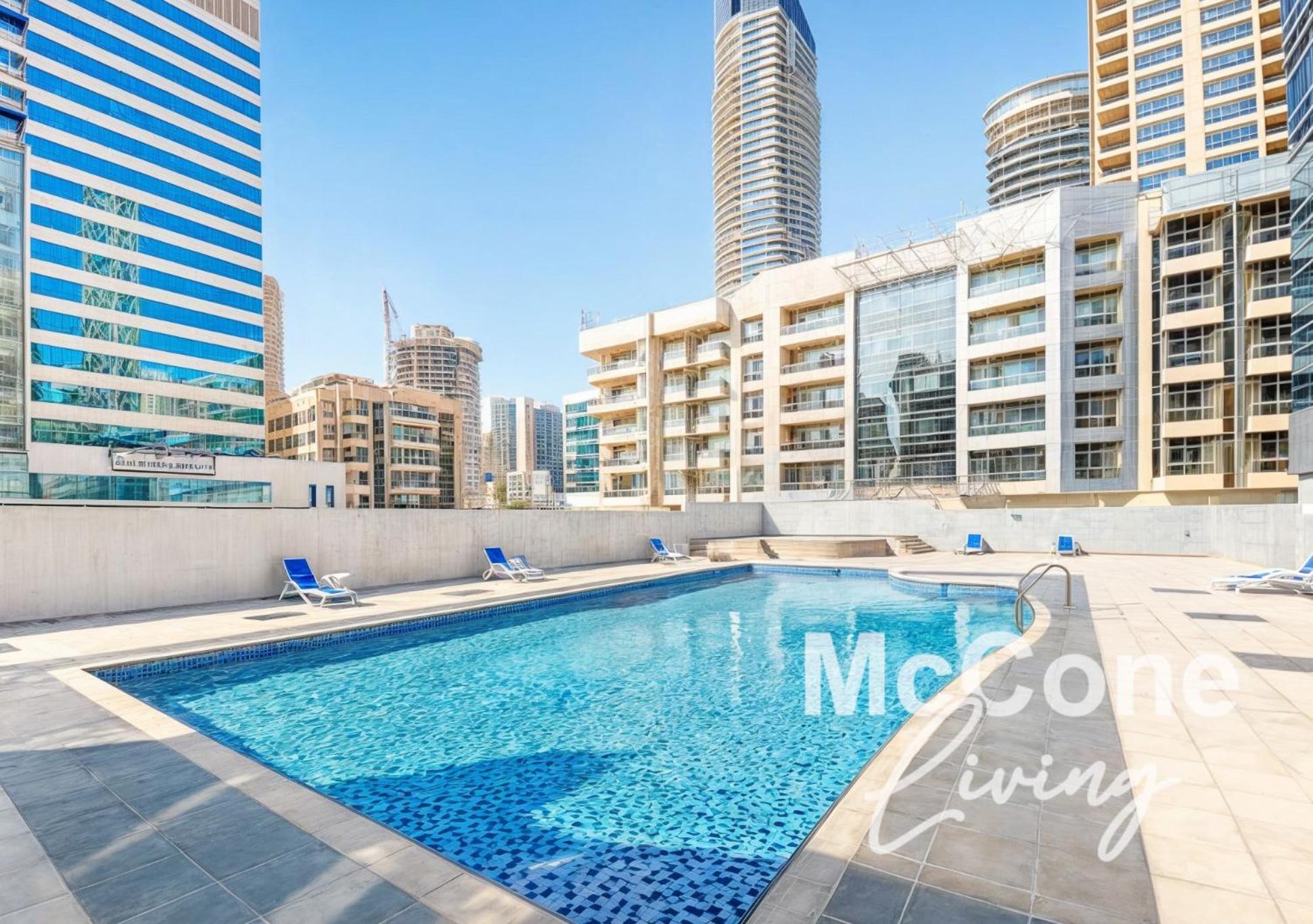 1br In Marina With Private Terrace & Pool Appartement *