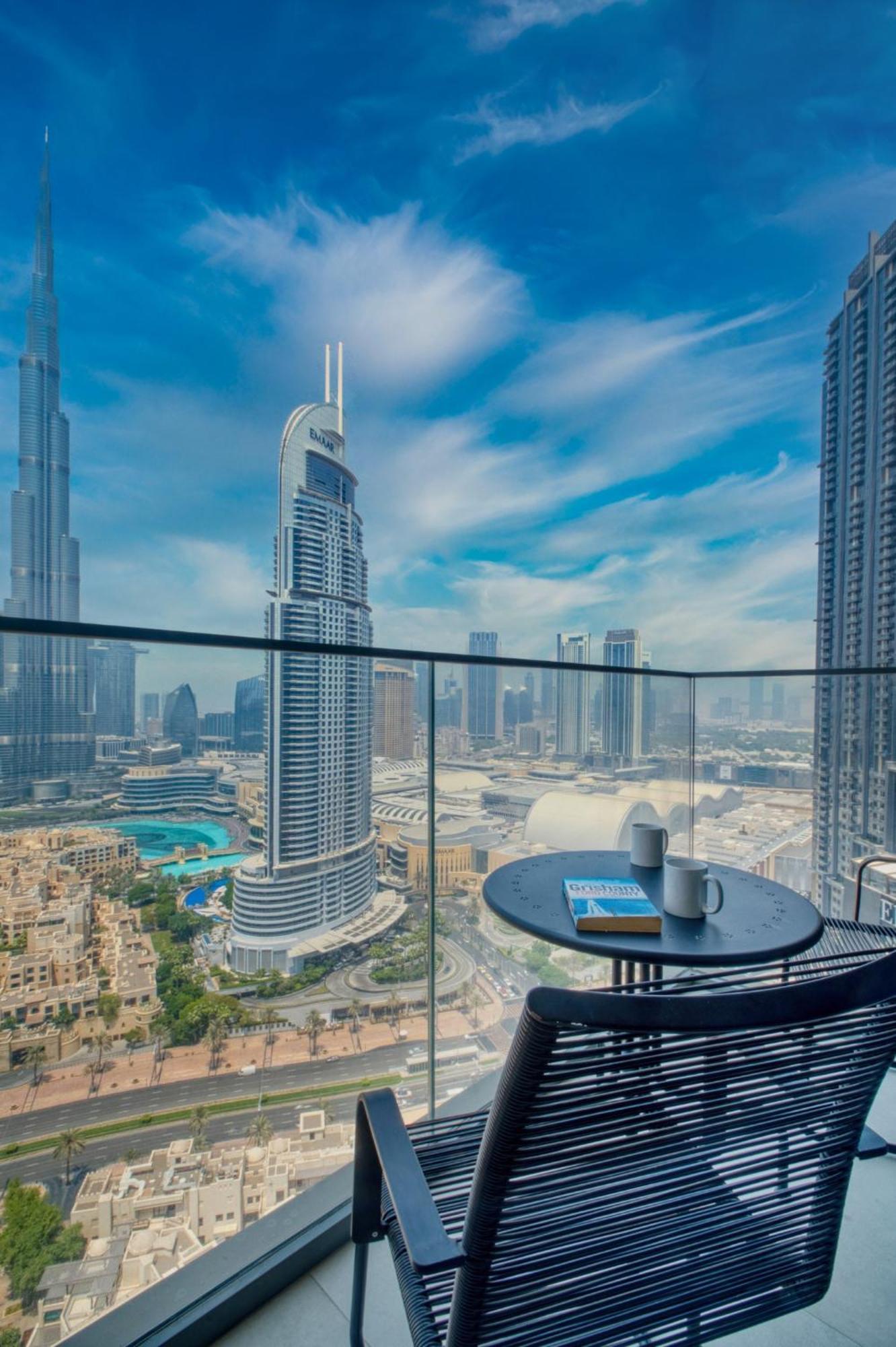 Full Burj Khalifa & Fountain View, 3-min To Mall, High Floor, Burj Royale By Emaar * Dubai