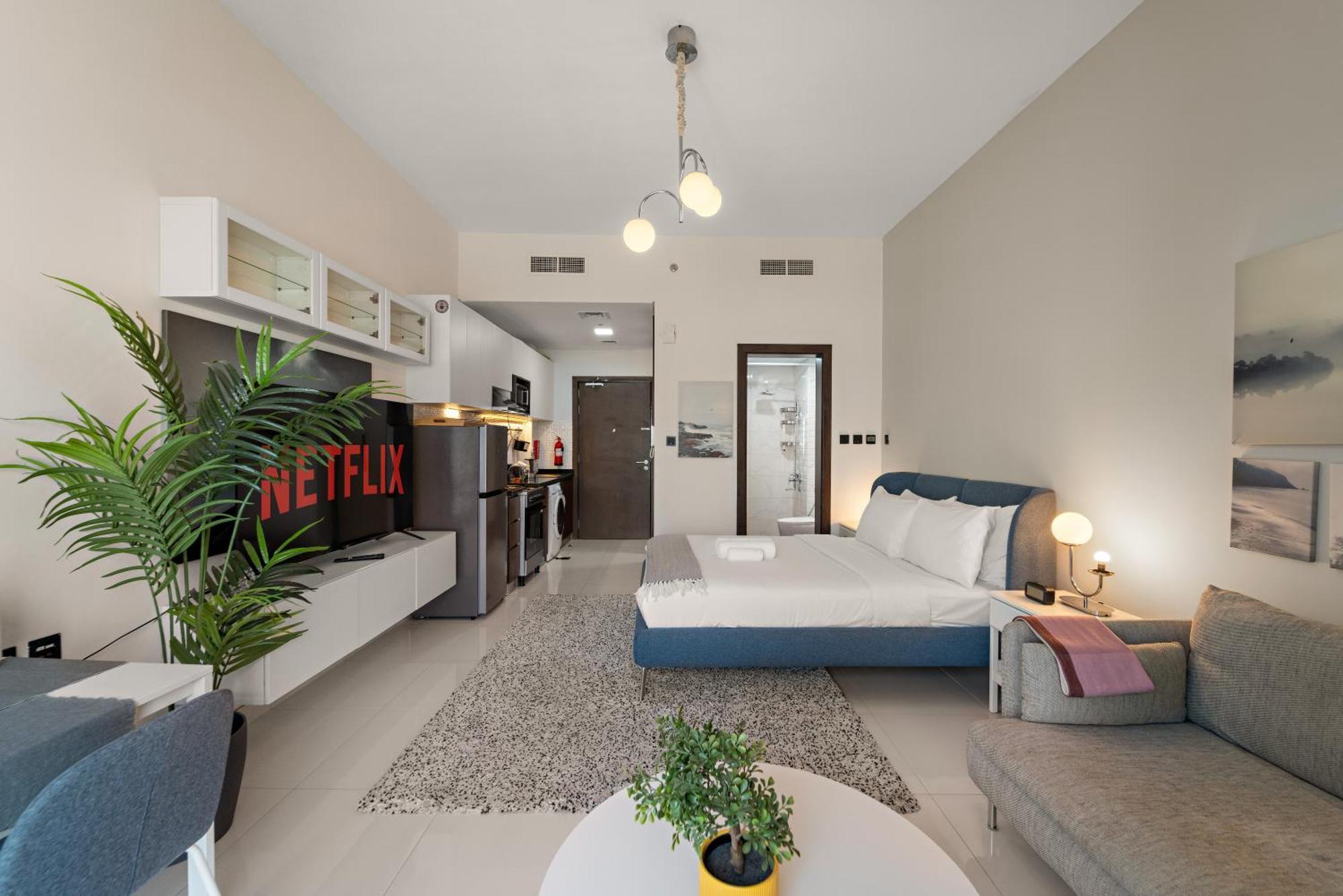 Stylish With A Gym, Pool, Bbq Area, Badminton Court Appartement *