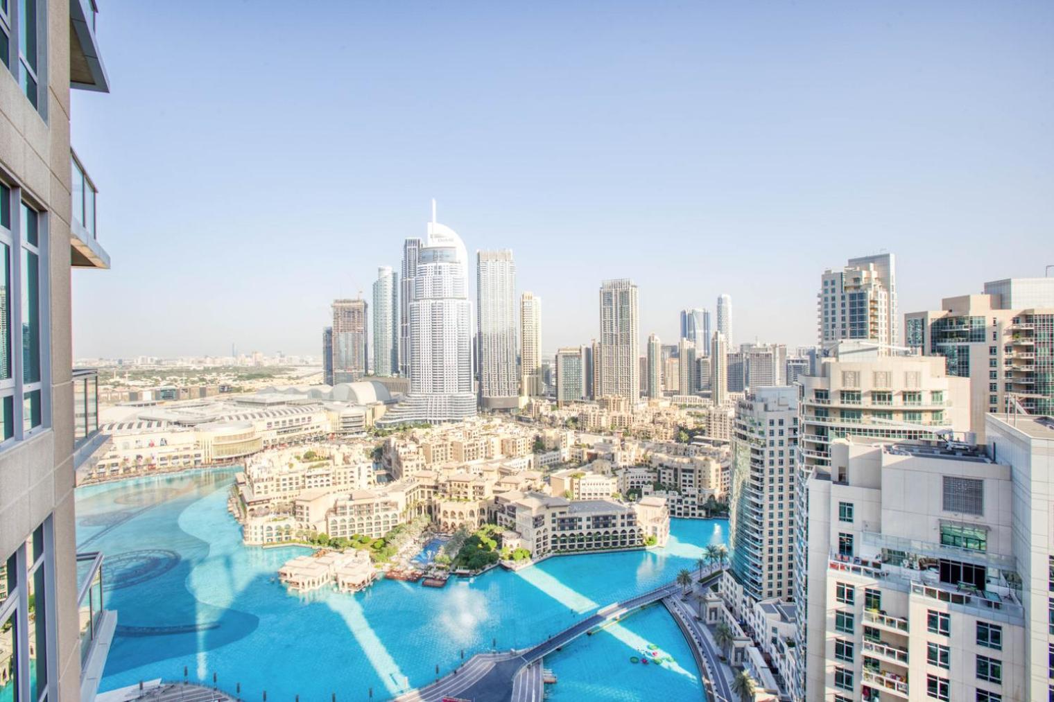 Blueground Burj Residences Pool Gym Dxb-905 Apartemen *