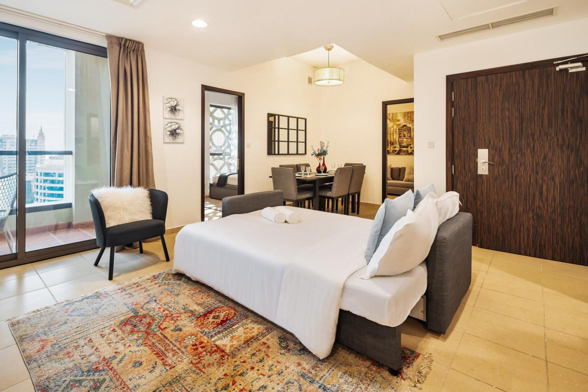 Brand New Spacious, Deluxe, 5br Maidroom On Jbr Walk Next To ,tram & Mall By La Buena Vida Homes Appartement *