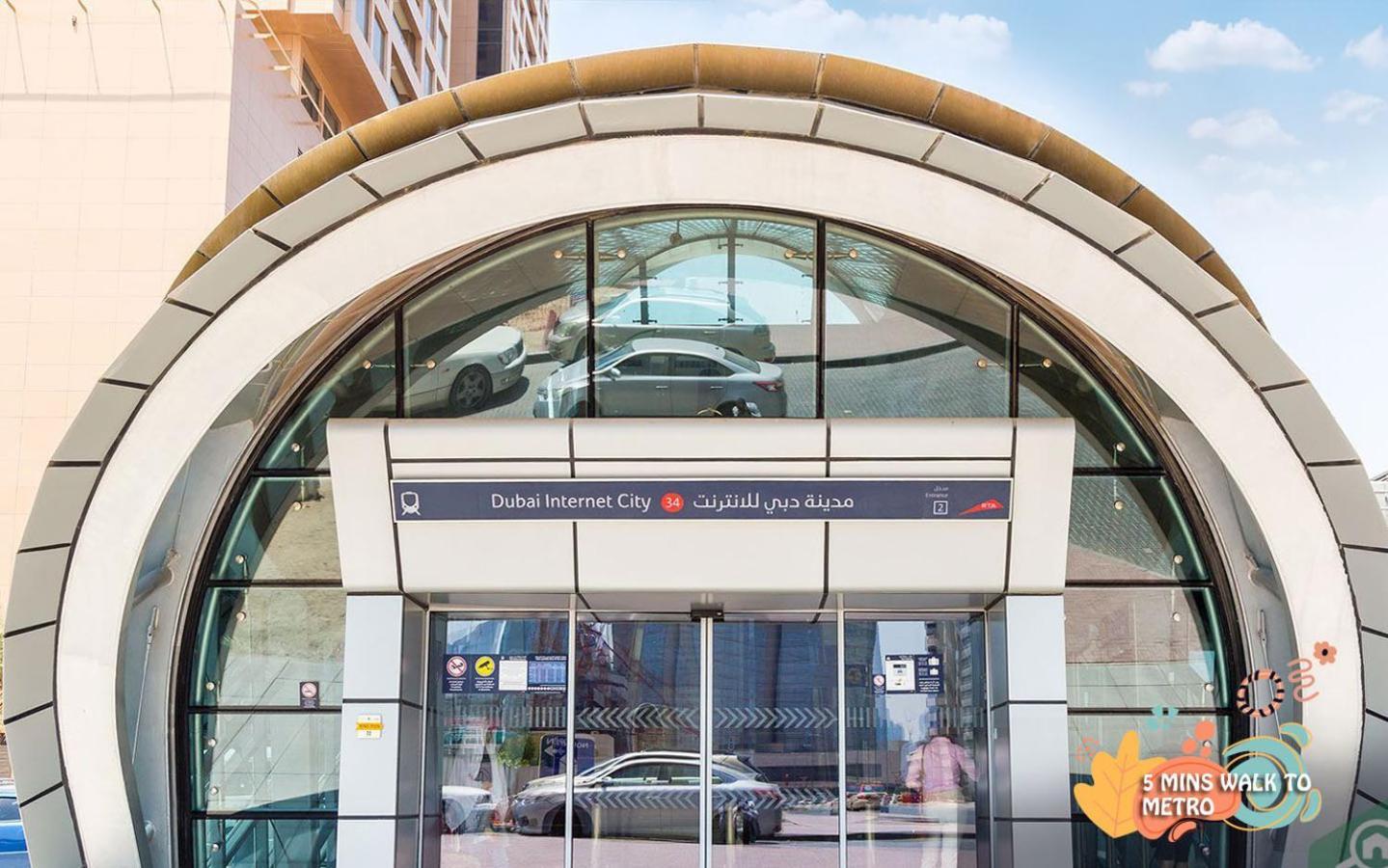 Nomad Partition In Barsha Heights 3 Mins To Icm Metro Accommodatie bij particulieren