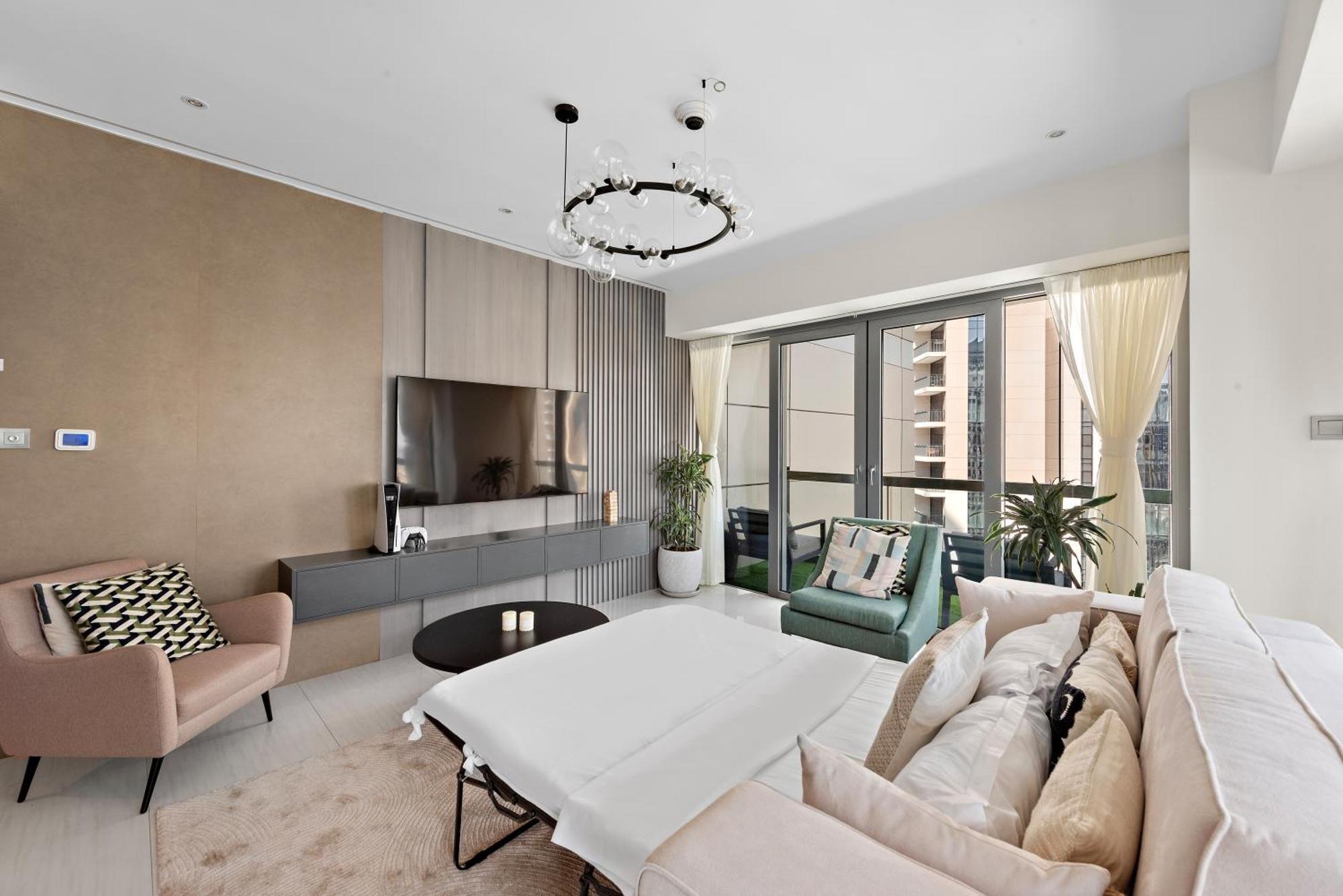 First Class 2br With Full Boulevard View * Dubaï