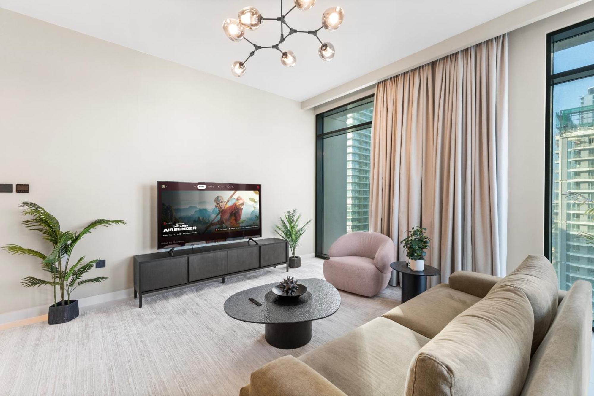 Seaside Lux Retreat 2-br Private Appart hôtel Dubaï