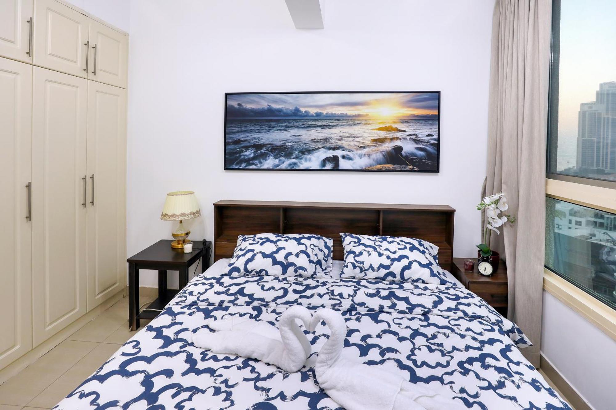 Apartamento Superb 1bed Marina View Pool Jbr Parking
