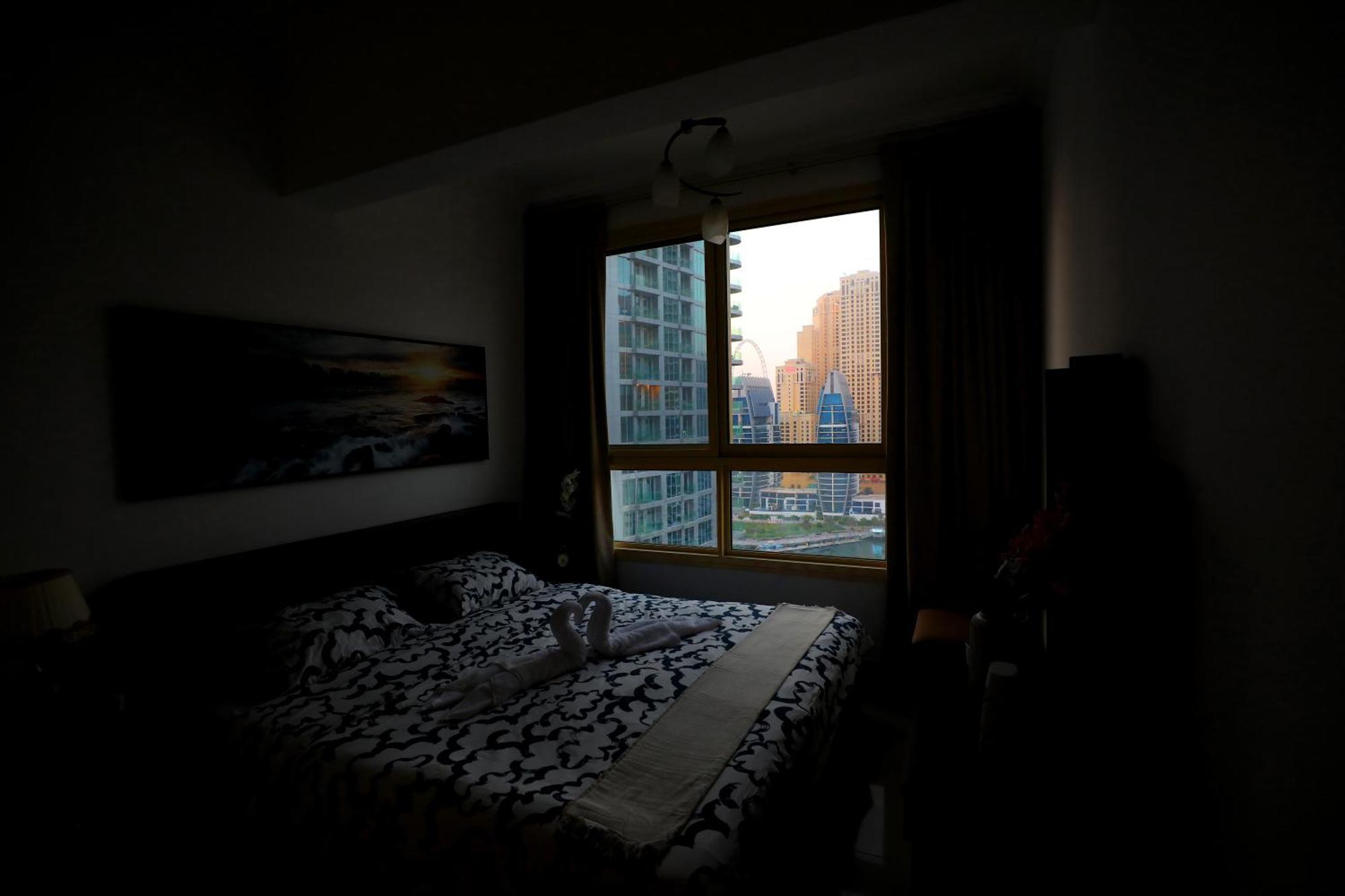 Superb 1bed Marina View Pool Jbr Parking Apartment *