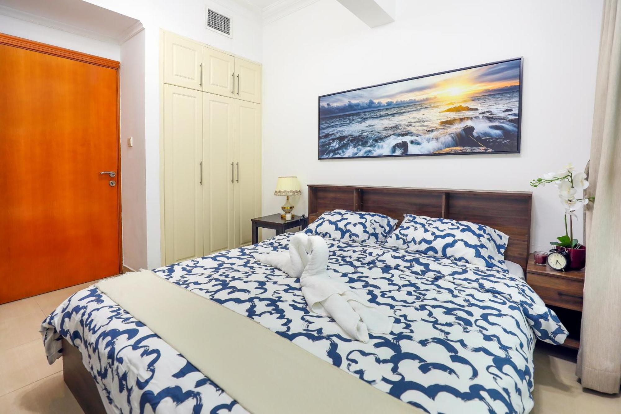 Superb 1bed Marina View Pool Jbr Parking * Dubai