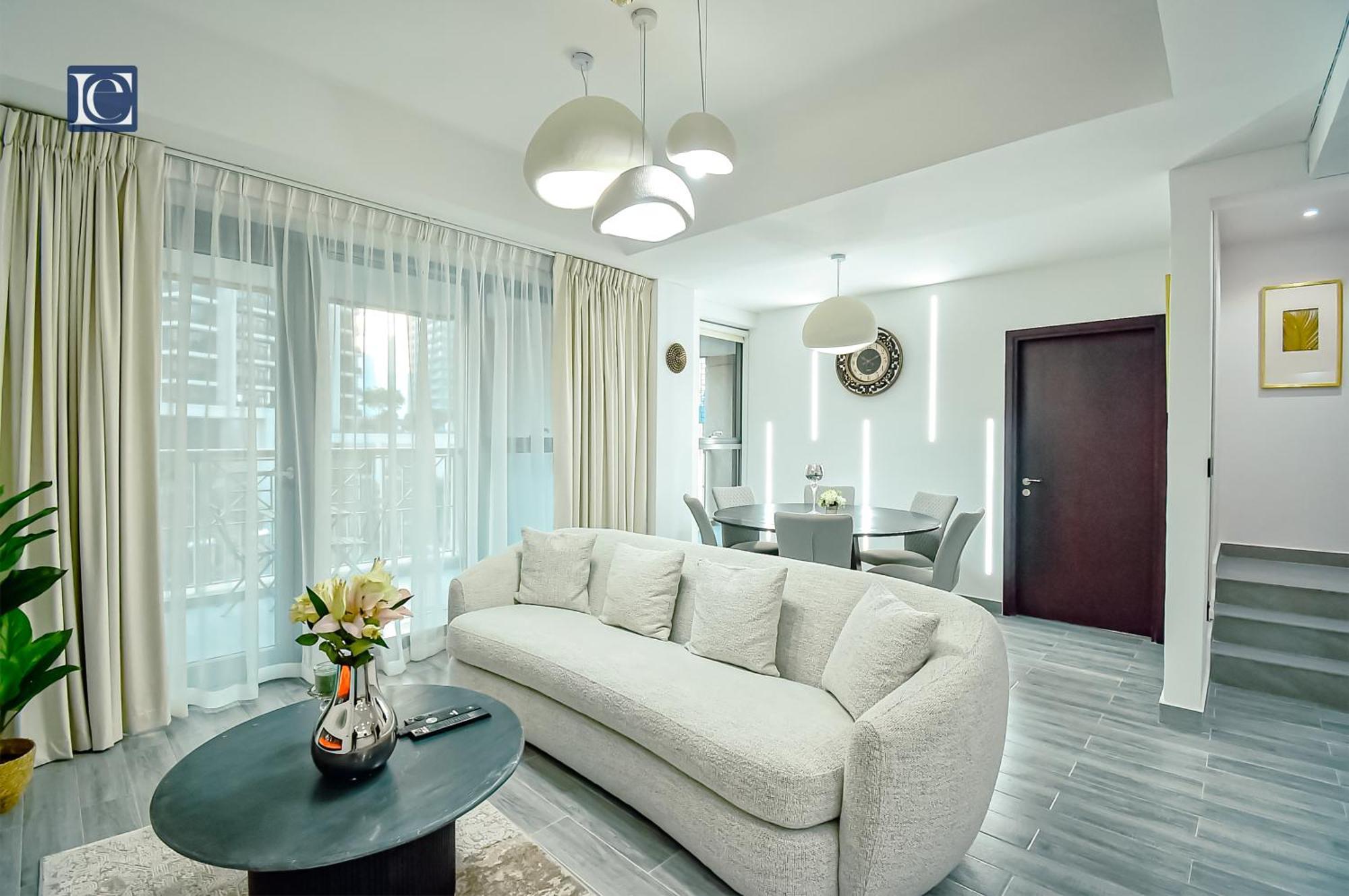 Apartamento Luxury Escapes - Elegant 3br With 4 Balconies In 29 Blvd Dubái