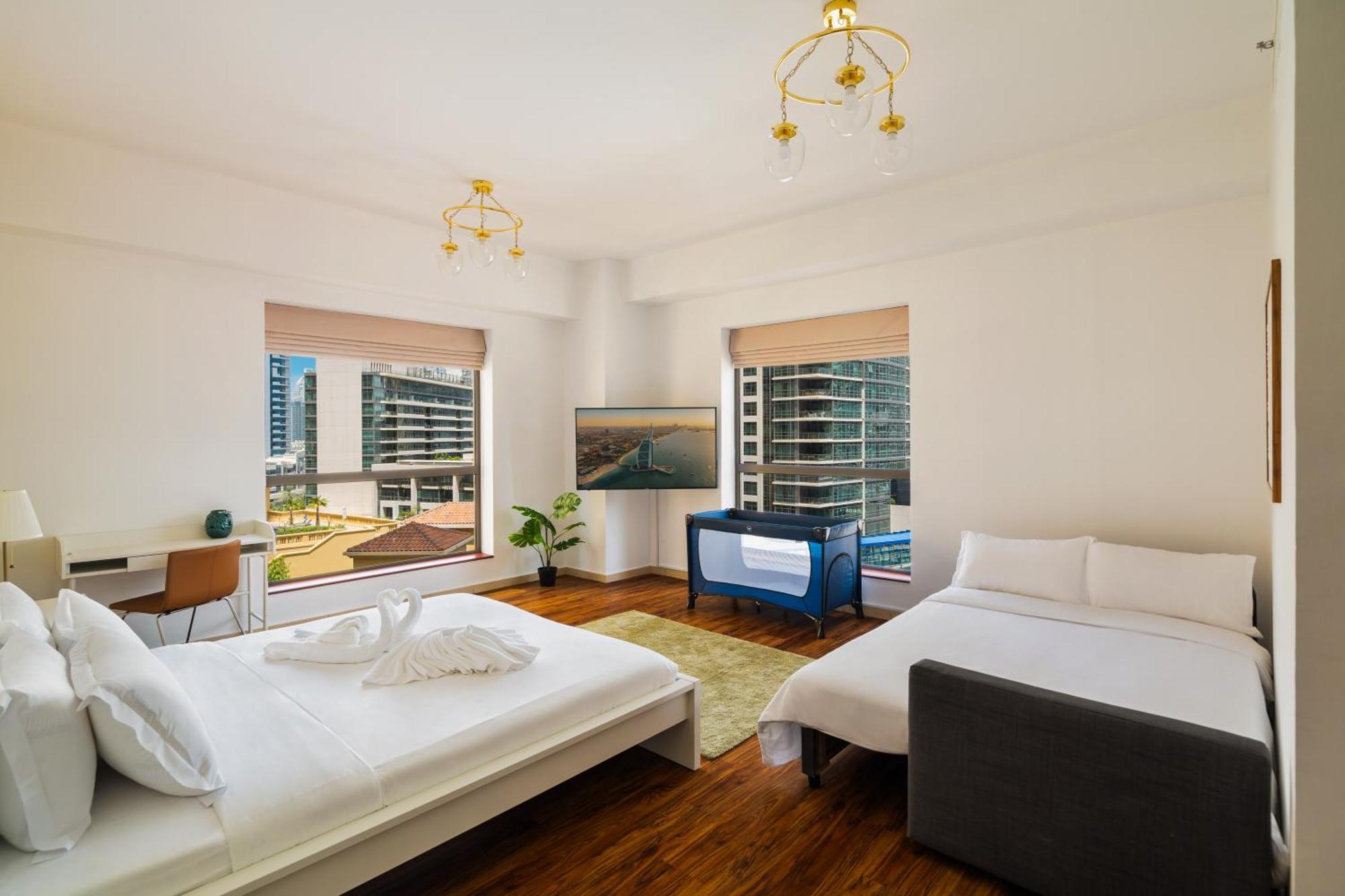 Specious 5br Maid On Jbr Prime Location! Walk To The Mall, Dining & Entertainment - By Sunkissed Homes * Dubái