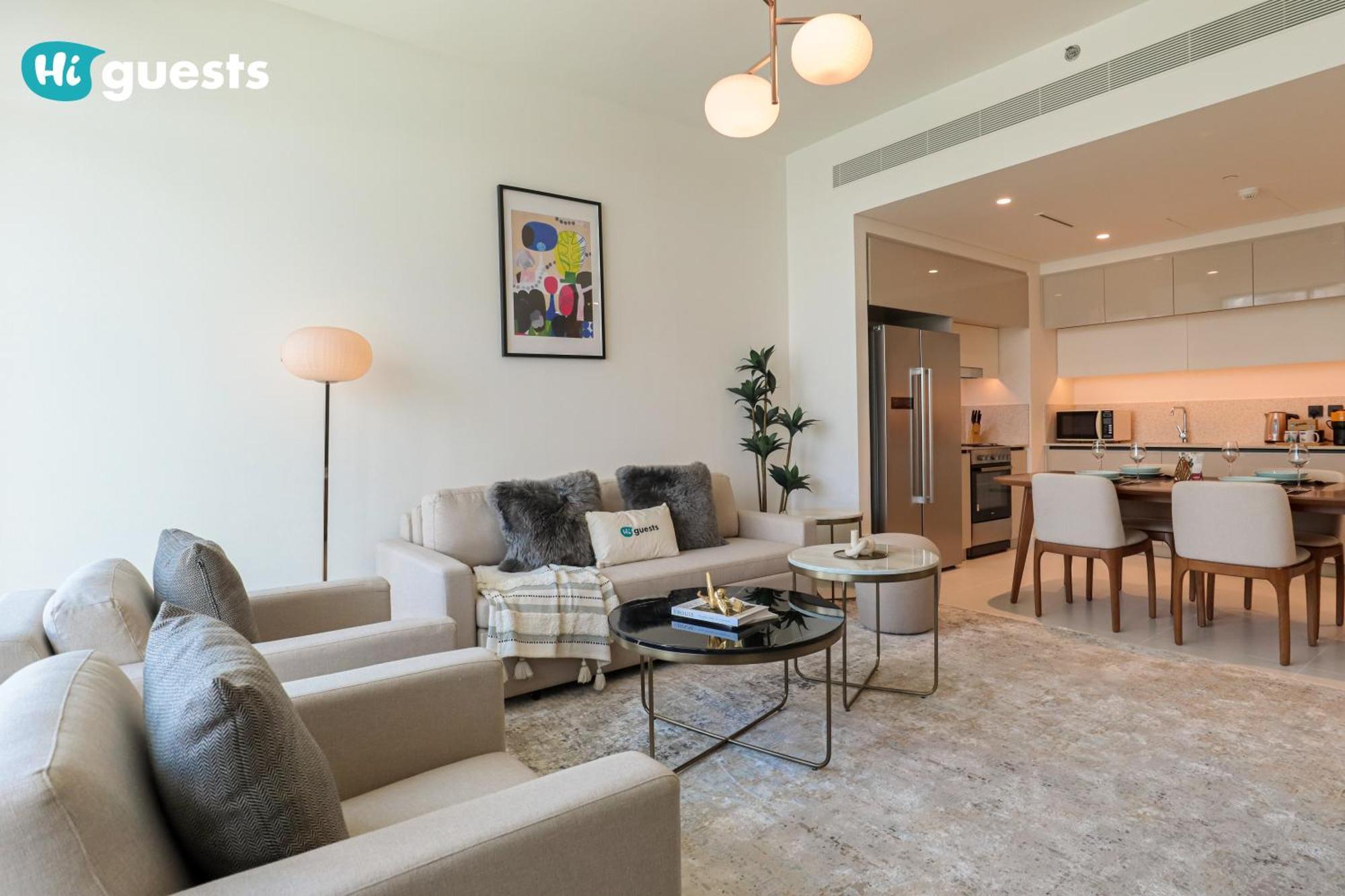 Appartement Higuests - Marina Vista Tower 1 With Views Of Marina And Ain Dubaï