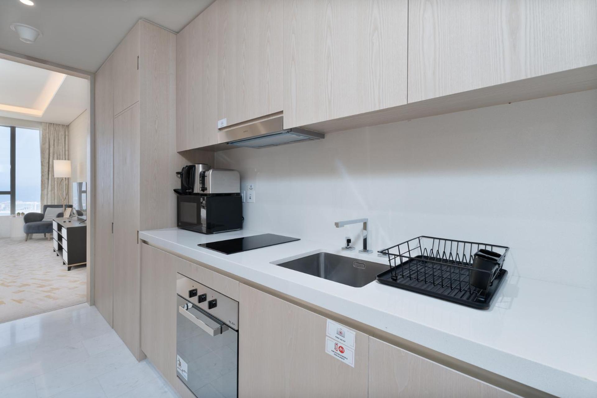 Nasma Luxury - Sea-view In Palm Tower With Full Amenities Lägenhet
