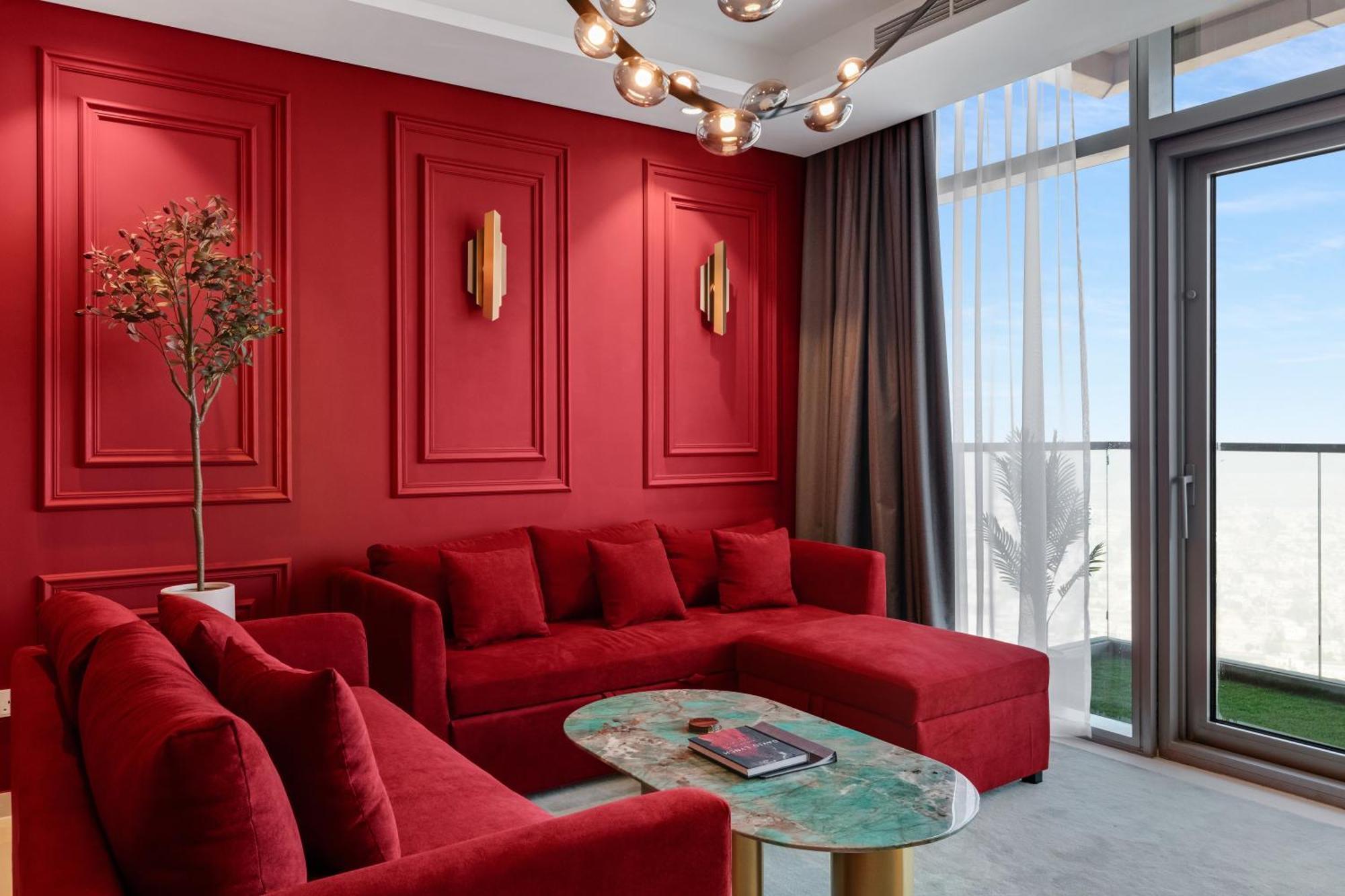 5 Star With Burj View Infinity Pool And Gym Apartament *