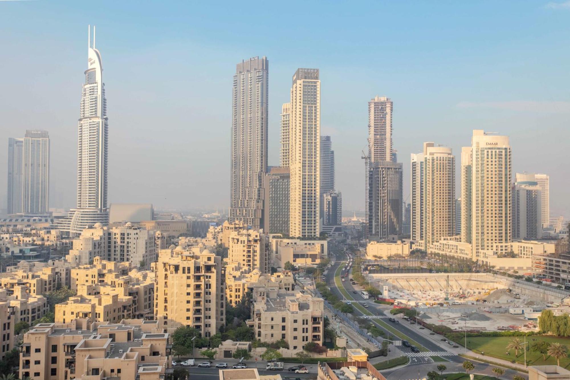 Stunning 2br In Bellevue Tower With Burj Khalifa & Skyscraper View Apartment *