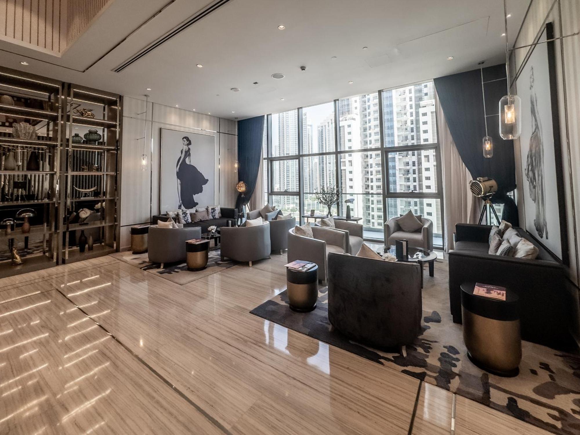 Paramount Midtown - 53rd Floor 2bedroom With Famous Roof Infinity Pool Overlooking Burj Khalifa * Dubai