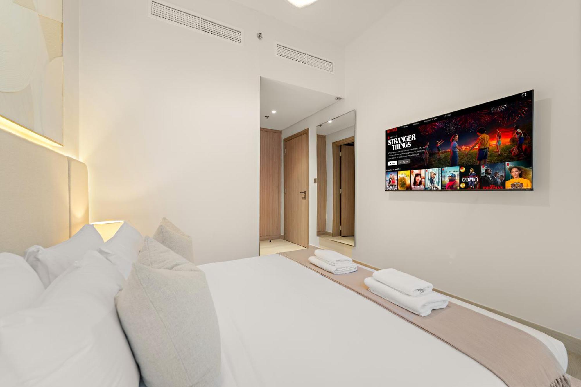 Cozy 1br With Pool View & Balcony Appartement Dubaï