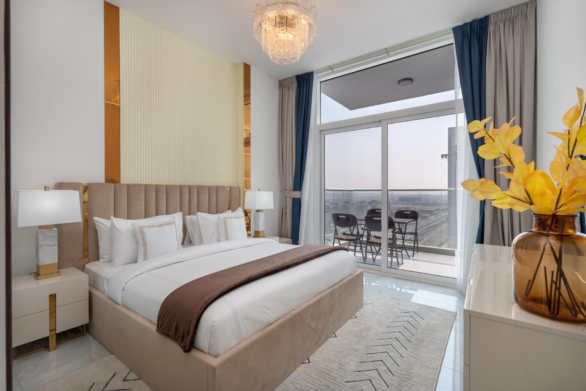 Appartement Vogue Elegance At Pearlz Near Metro Dubaï
