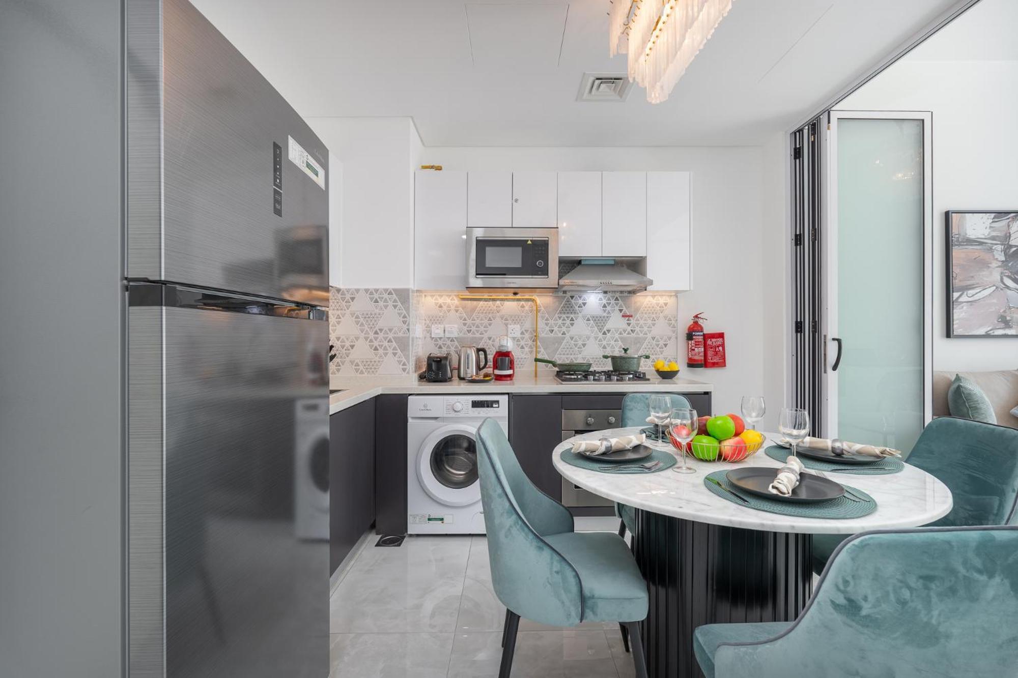 Appartement Vogue Elegance At Pearlz Near Metro Dubaï
