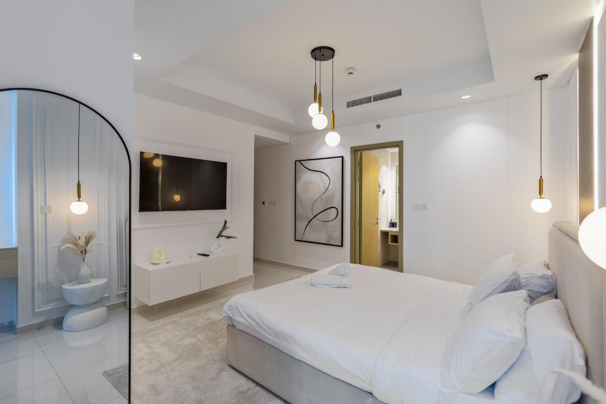 Apartment Paramount Midtown Avec Vue Sur Le Burj Khalifa