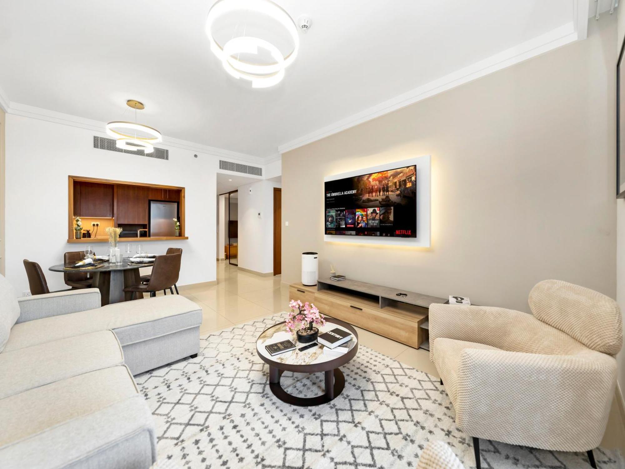 New! Ps5! Burj Khalifa View & Infinity Pool * Dubaï