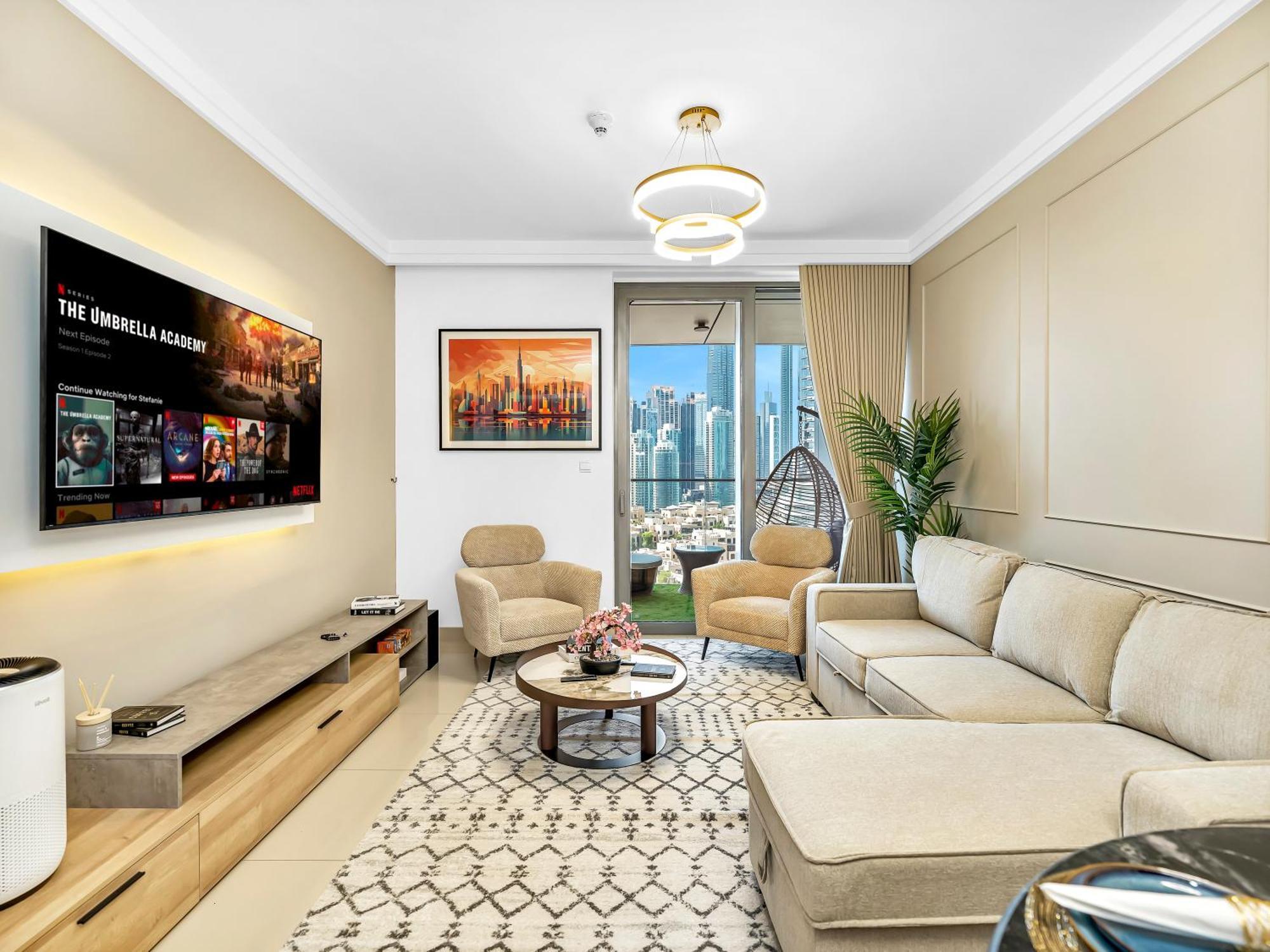 New! Ps5! Burj Khalifa View & Infinity Pool * Dubaï