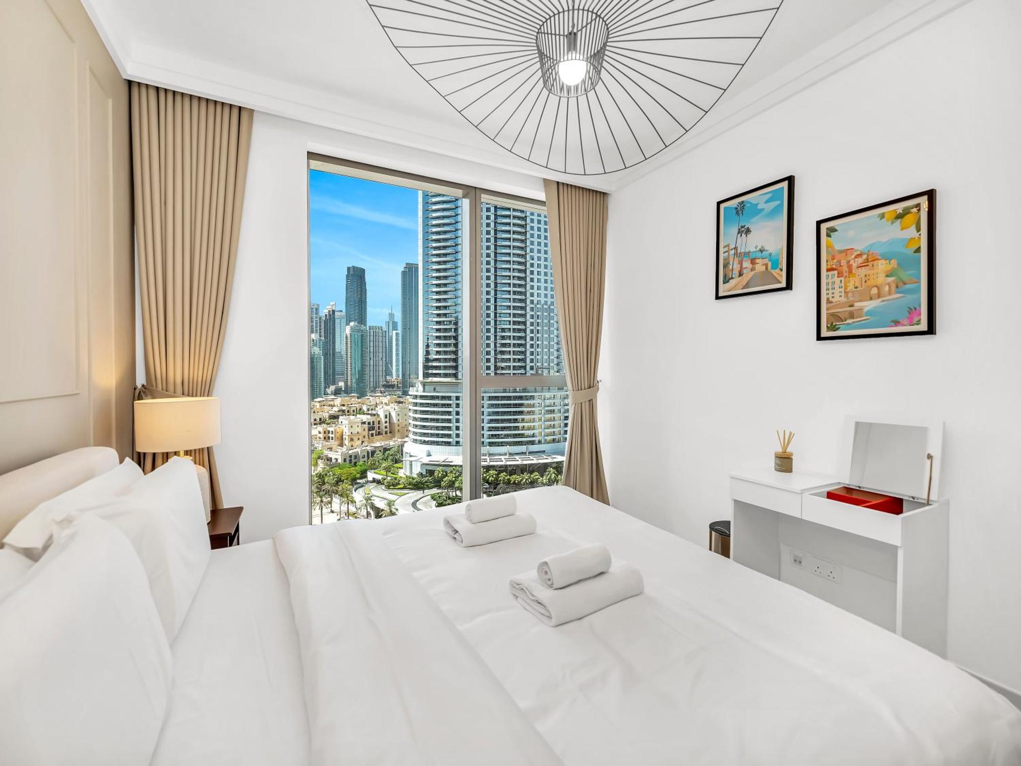 New! Ps5! Burj Khalifa View & Infinity Pool Appartement Dubaï