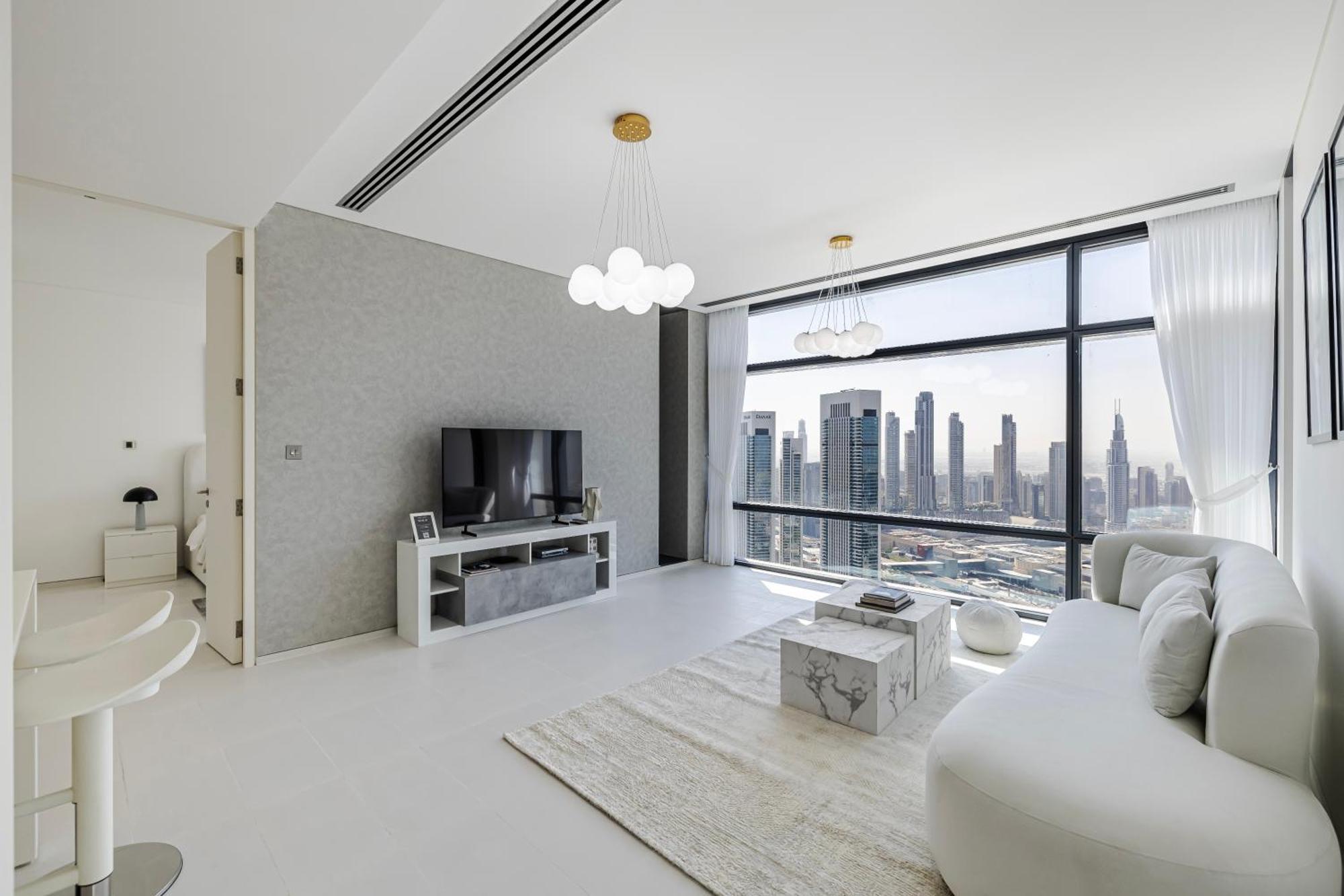 Lägenhet 1br Burj Khalifa View Index Tower Difc