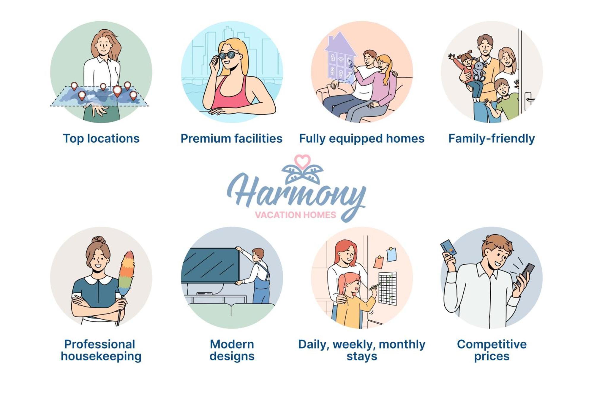 Harmony - Balqis Appartement *