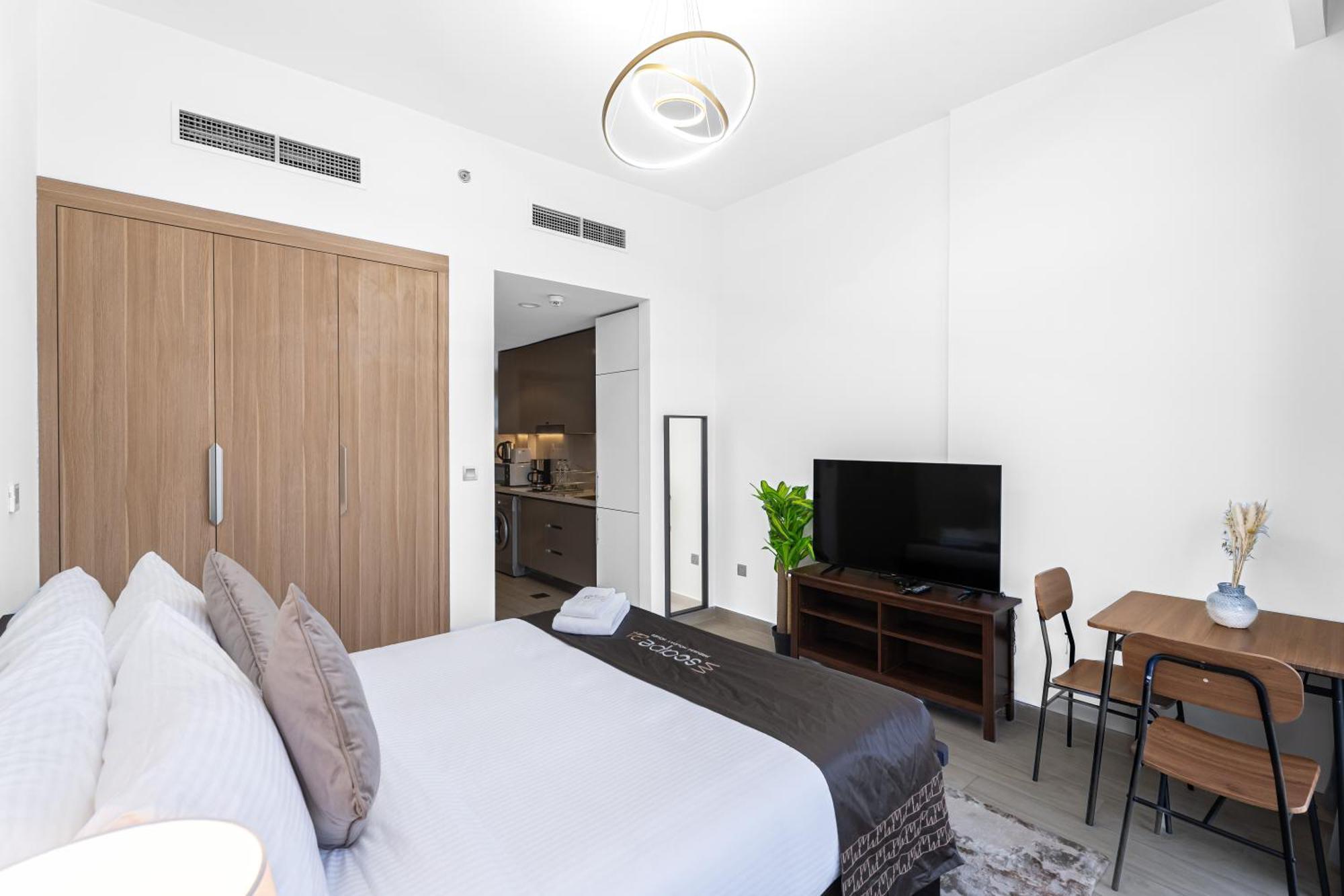 Appartement Escape24 Stylish Azizi Riviera 8 Meydan One *