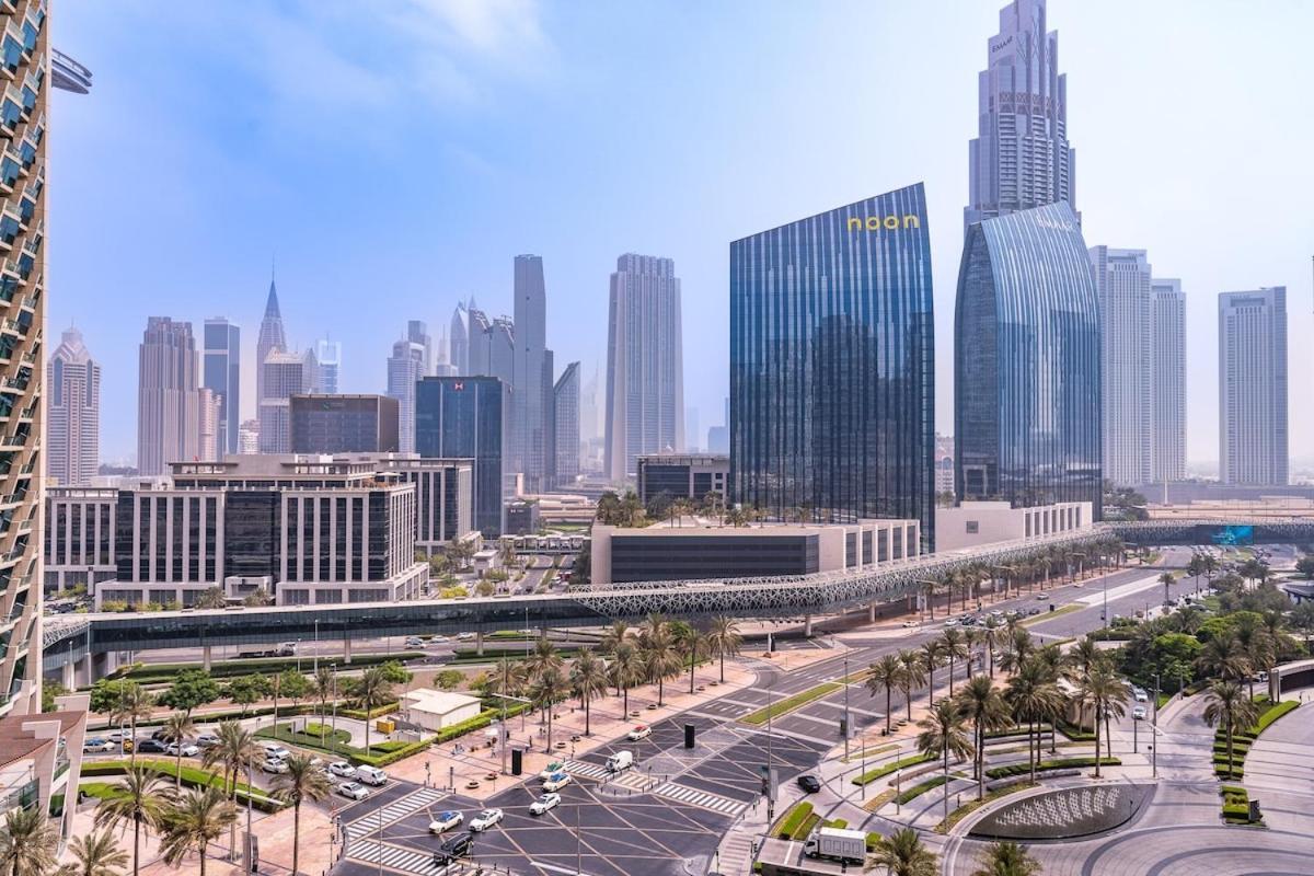 Chic For 4 With Burj Khalifa Views Dubaï