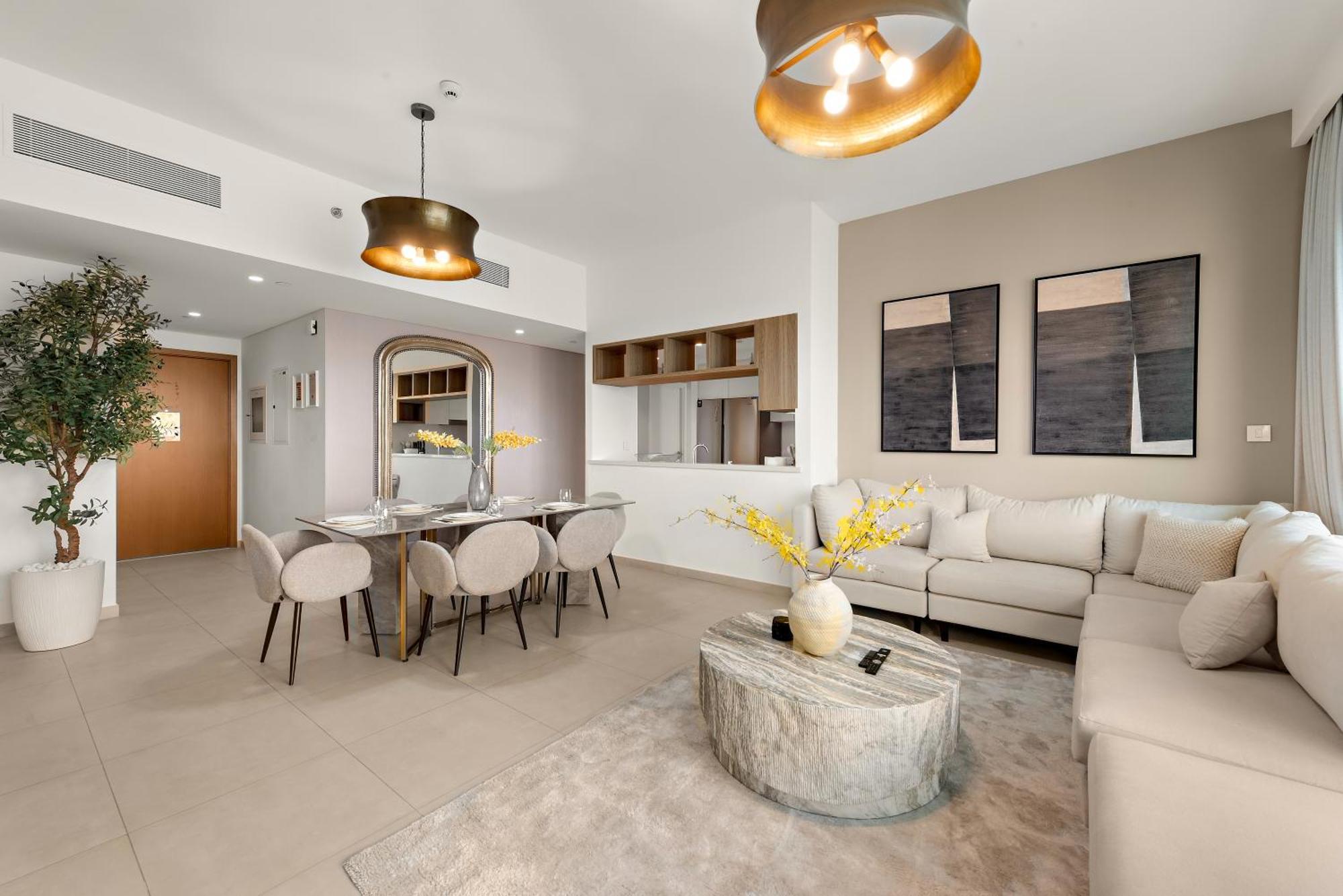 4br With Spacious Balcony & Stunning Burj Khalifa Views Dubaï