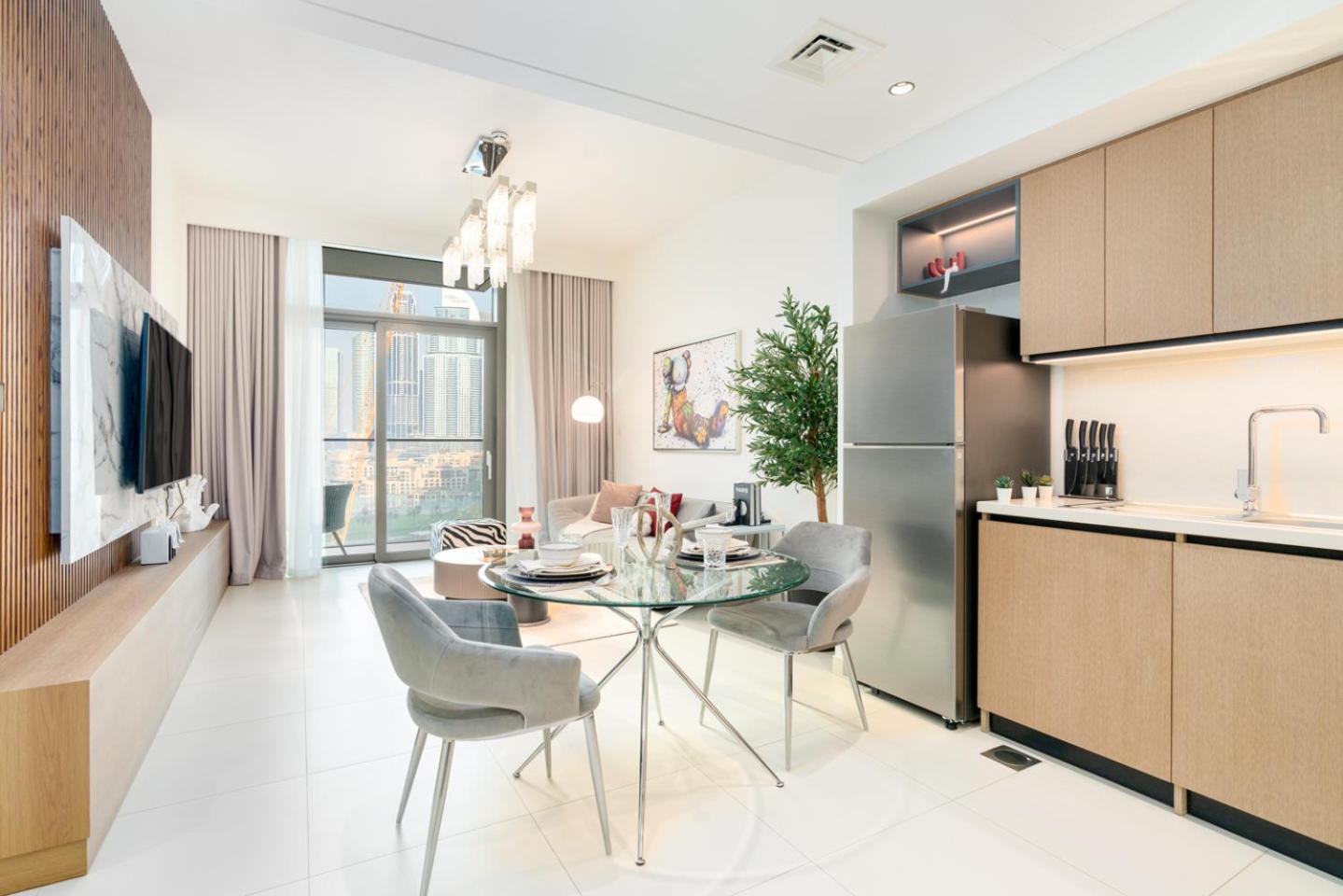 Appartement 1br Iconic Burj Khalifa View Downtown *