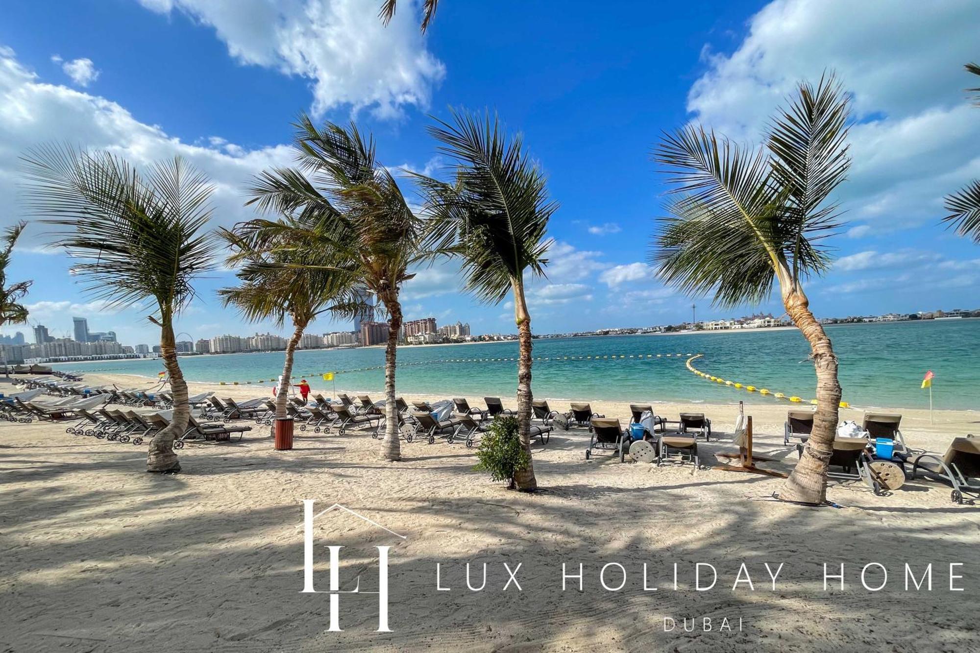 Lux The Dream Palm Atlantis Sea View Lejlighed *