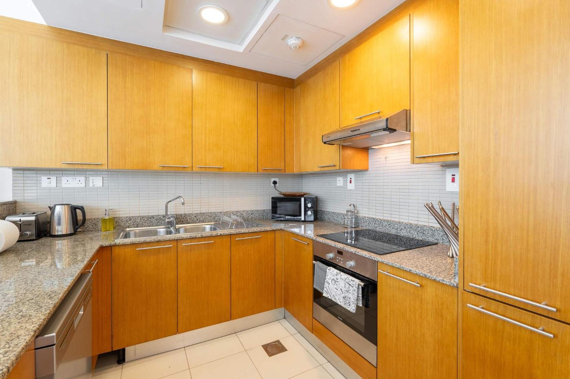 Dazzling In Business Bay With Stunning Views Lägenhet *