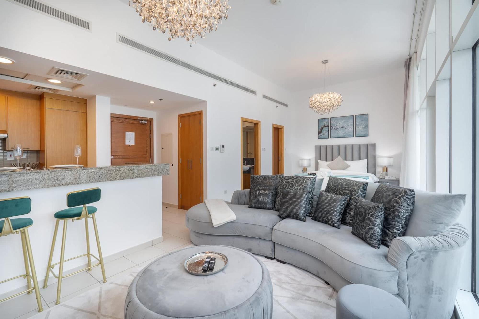 Lägenhet Dazzling In Business Bay With Stunning Views