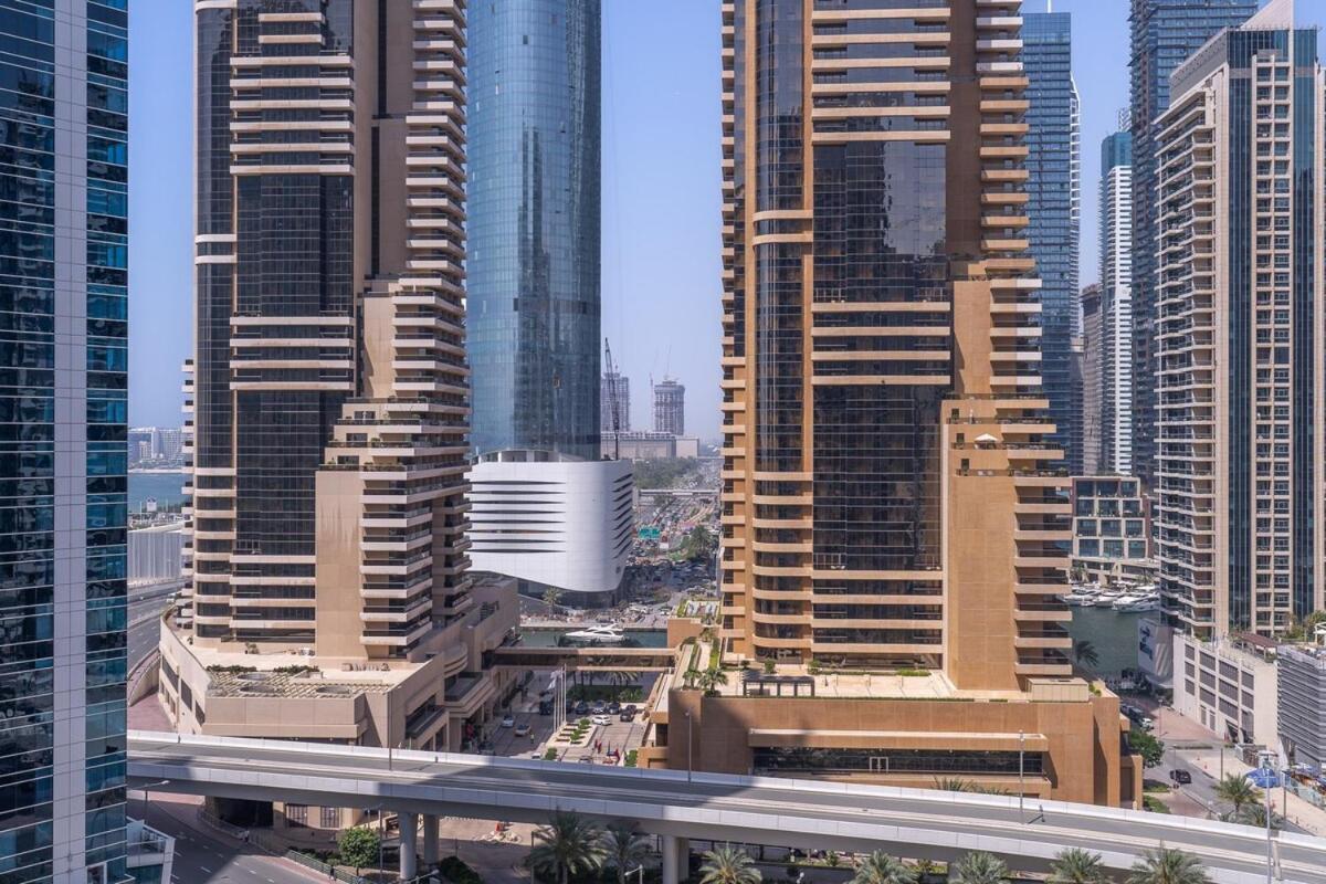 Appartement Bright 1-bedroom With View Marina Dubaï