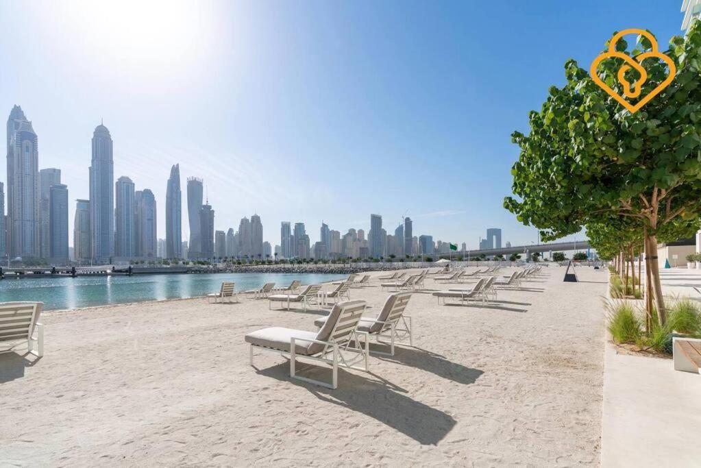Keysplease Full Seaview 2 Bedroom Private Beach, Emaar Beachfront Appartement *