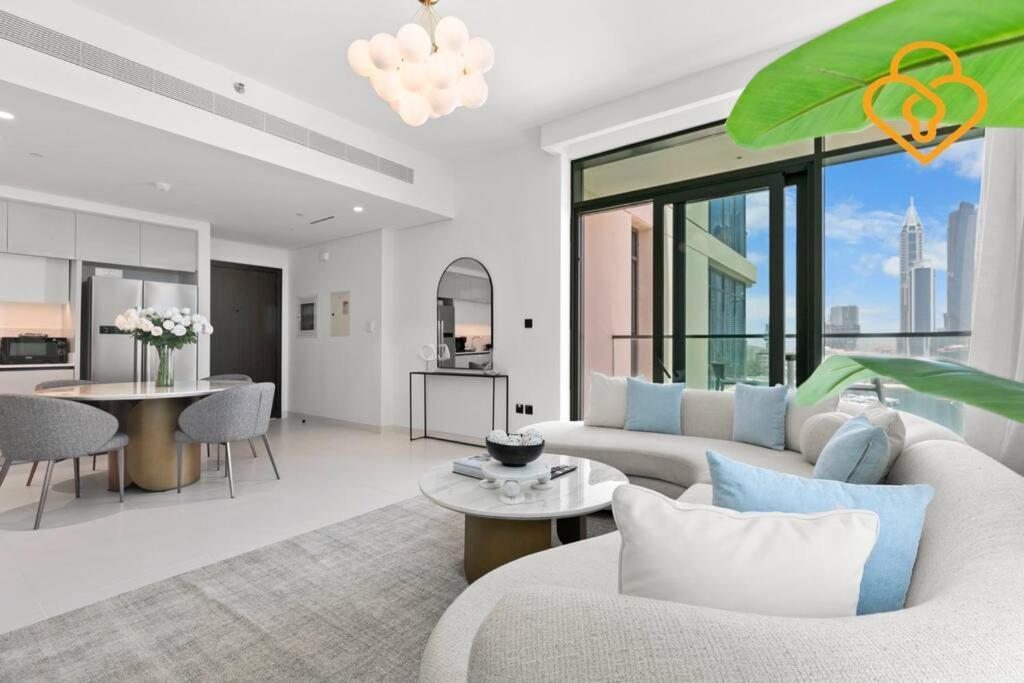 Keysplease Full Seaview 2 Bedroom Private Beach, Emaar Beachfront Appartement