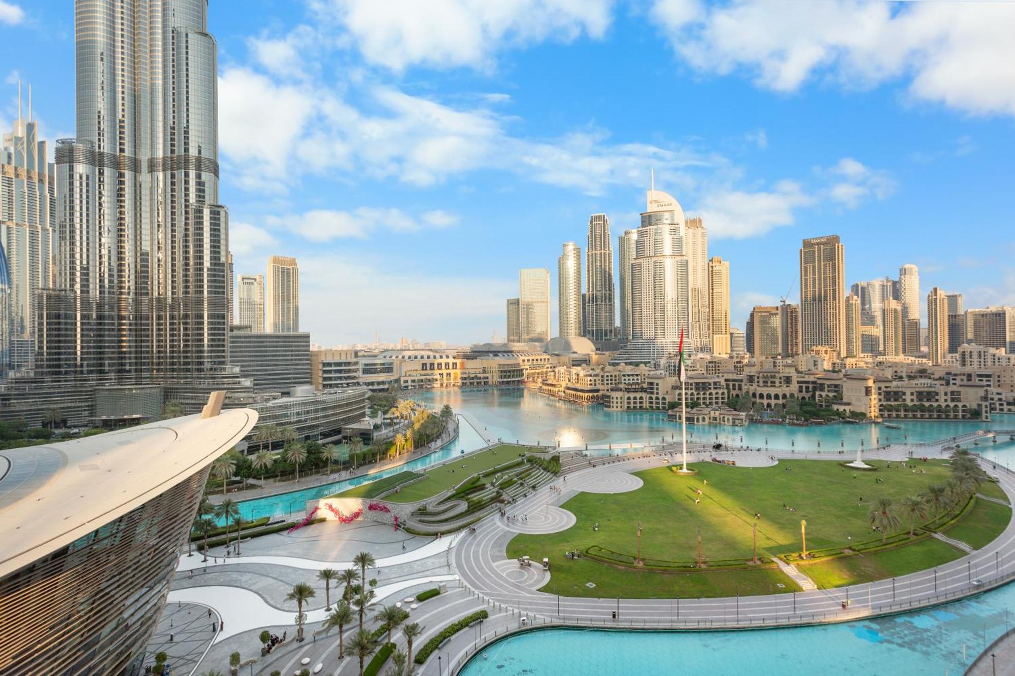 Elegant Retreat With Stunning Burj Khalifa Views Appartement *