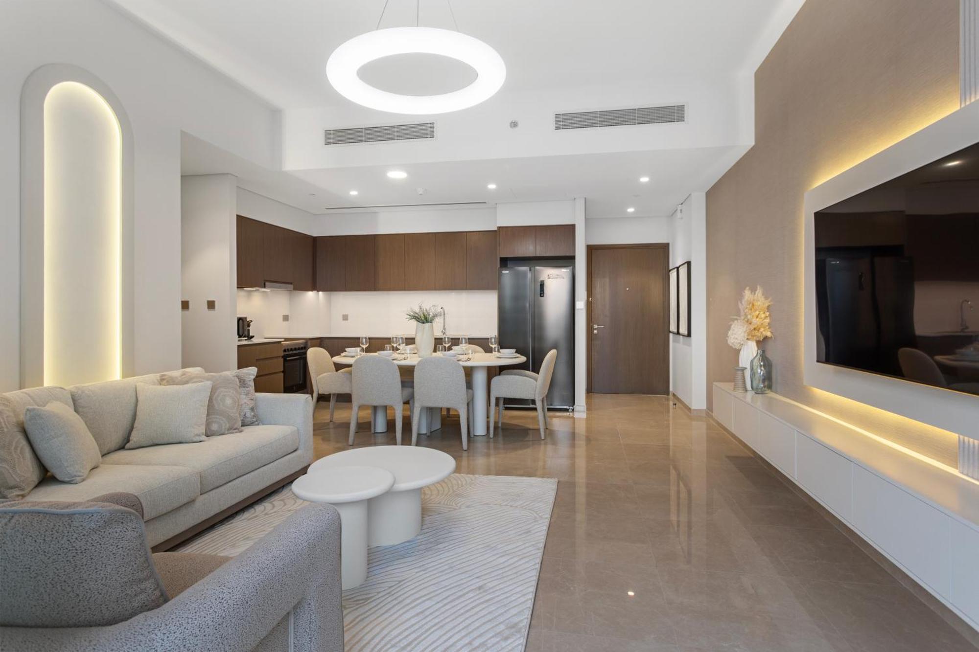 Elegant Retreat With Stunning Burj Khalifa Views Appartement *
