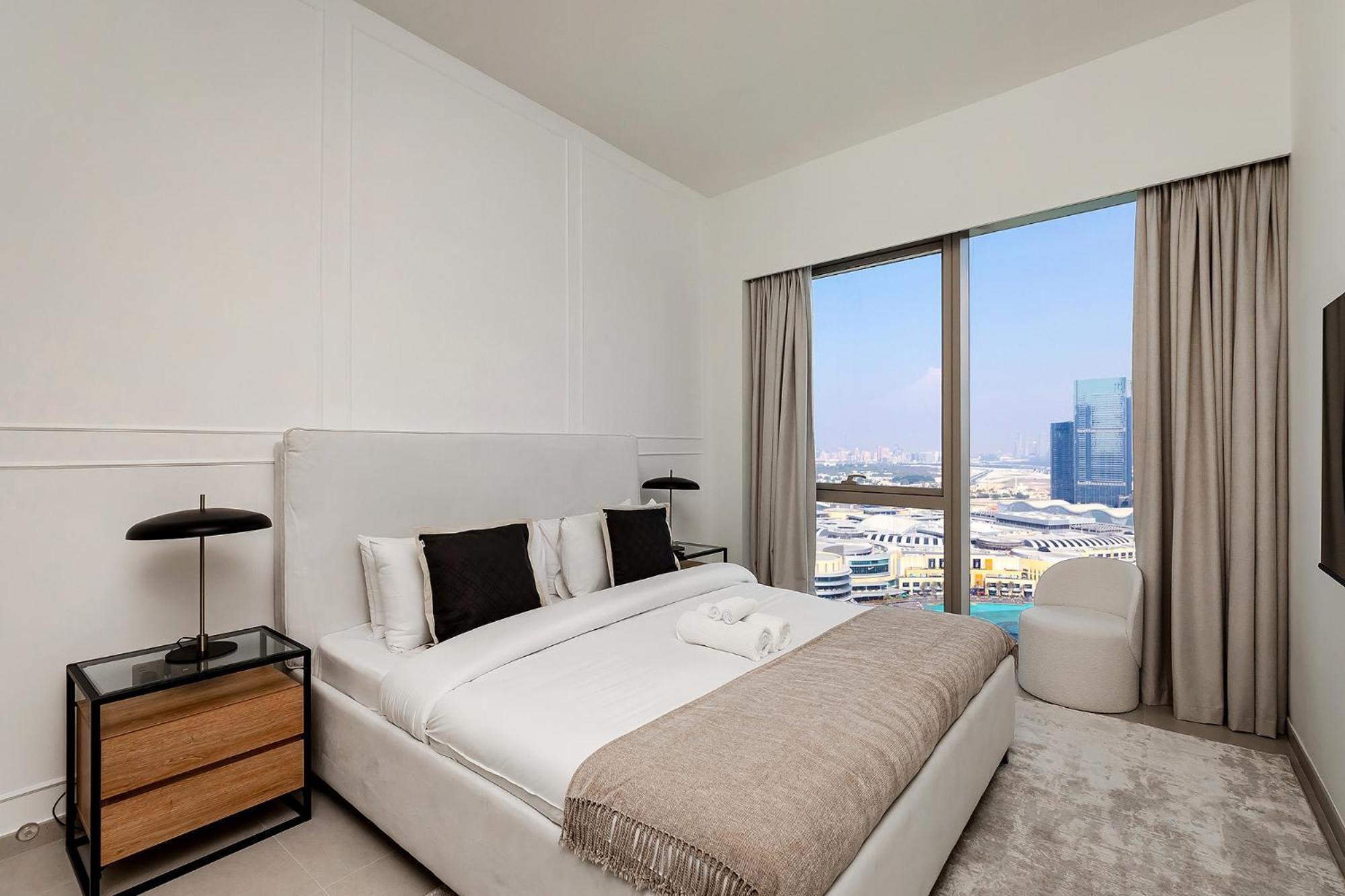 Prime Burj Khalifa&fountain Views 2 Bdr Apartamento
