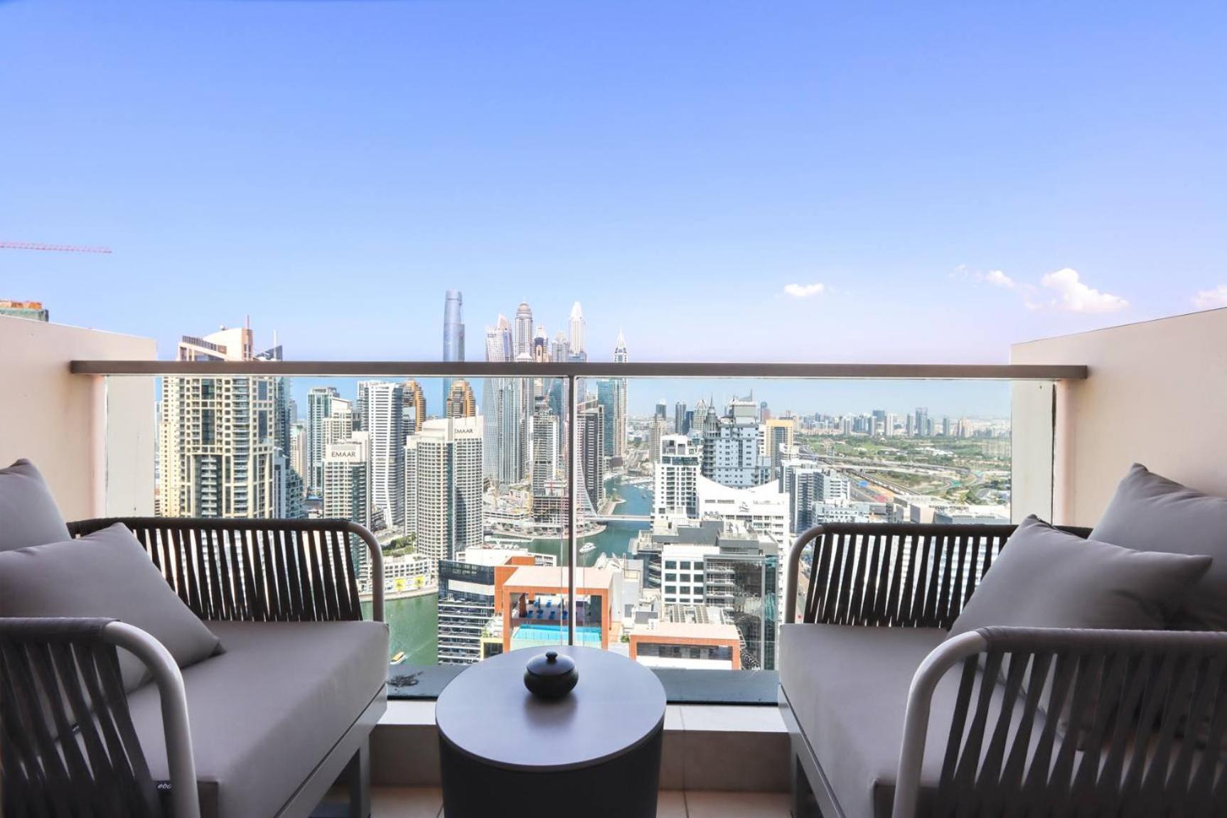 Livbnb - Luxurious 1br In Jw Marriott & Marina Views Appartement Dubaï