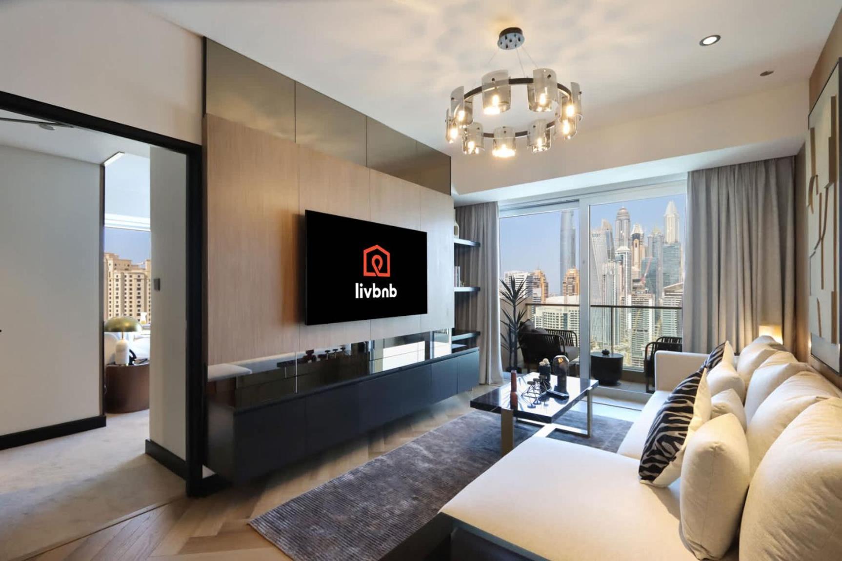 Livbnb - Luxurious 1br In Jw Marriott & Marina Views * Dubaï