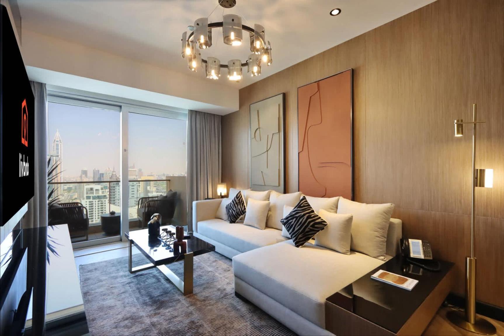 Livbnb - Luxurious 1br In Jw Marriott & Marina Views Appartement Dubaï