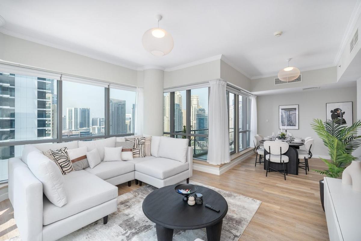 Luxury 7-sleeper With Spectacular Views In Marina Apartamento Dubai