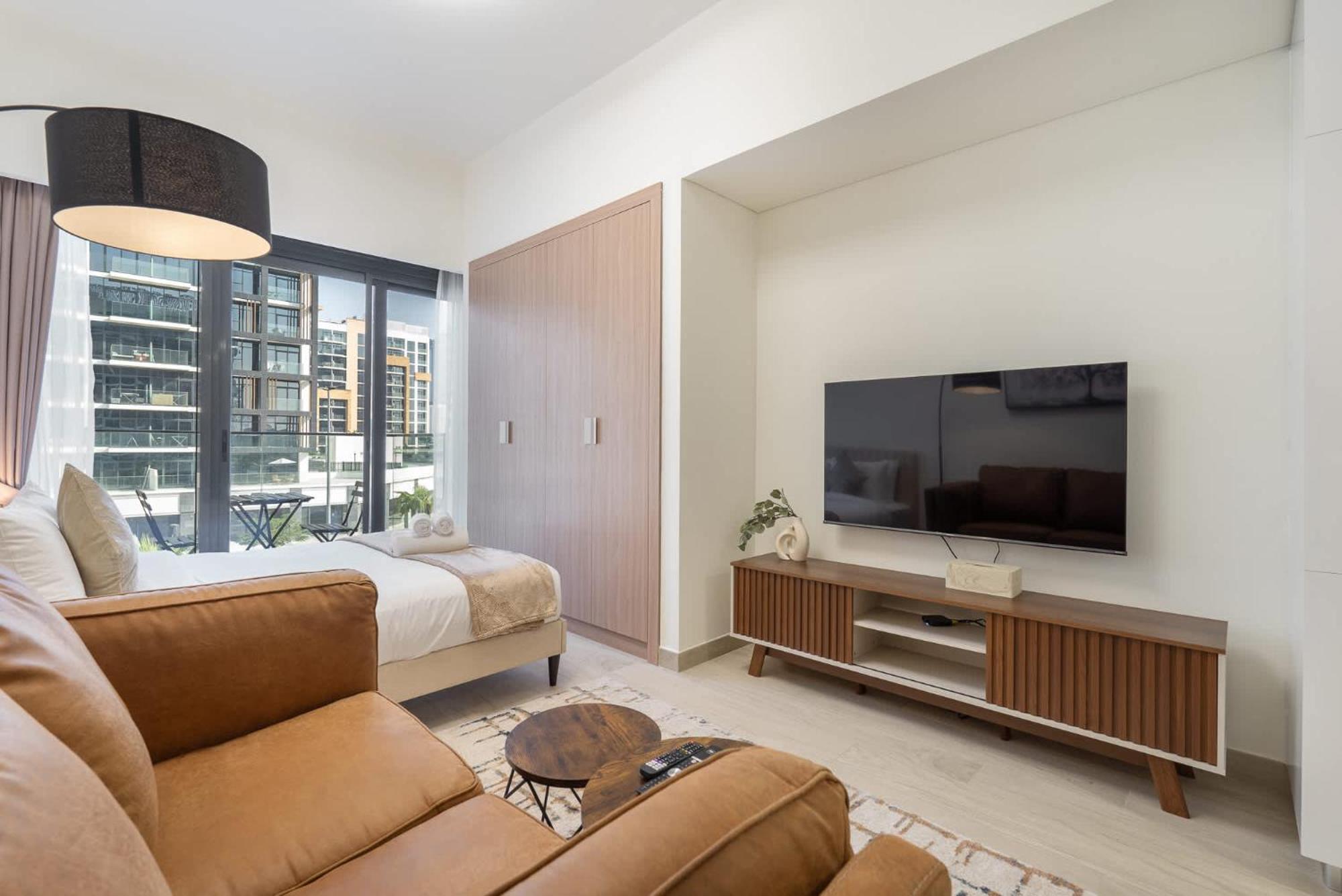 Sleek In Azizi Riviera Meydan! Apartment *