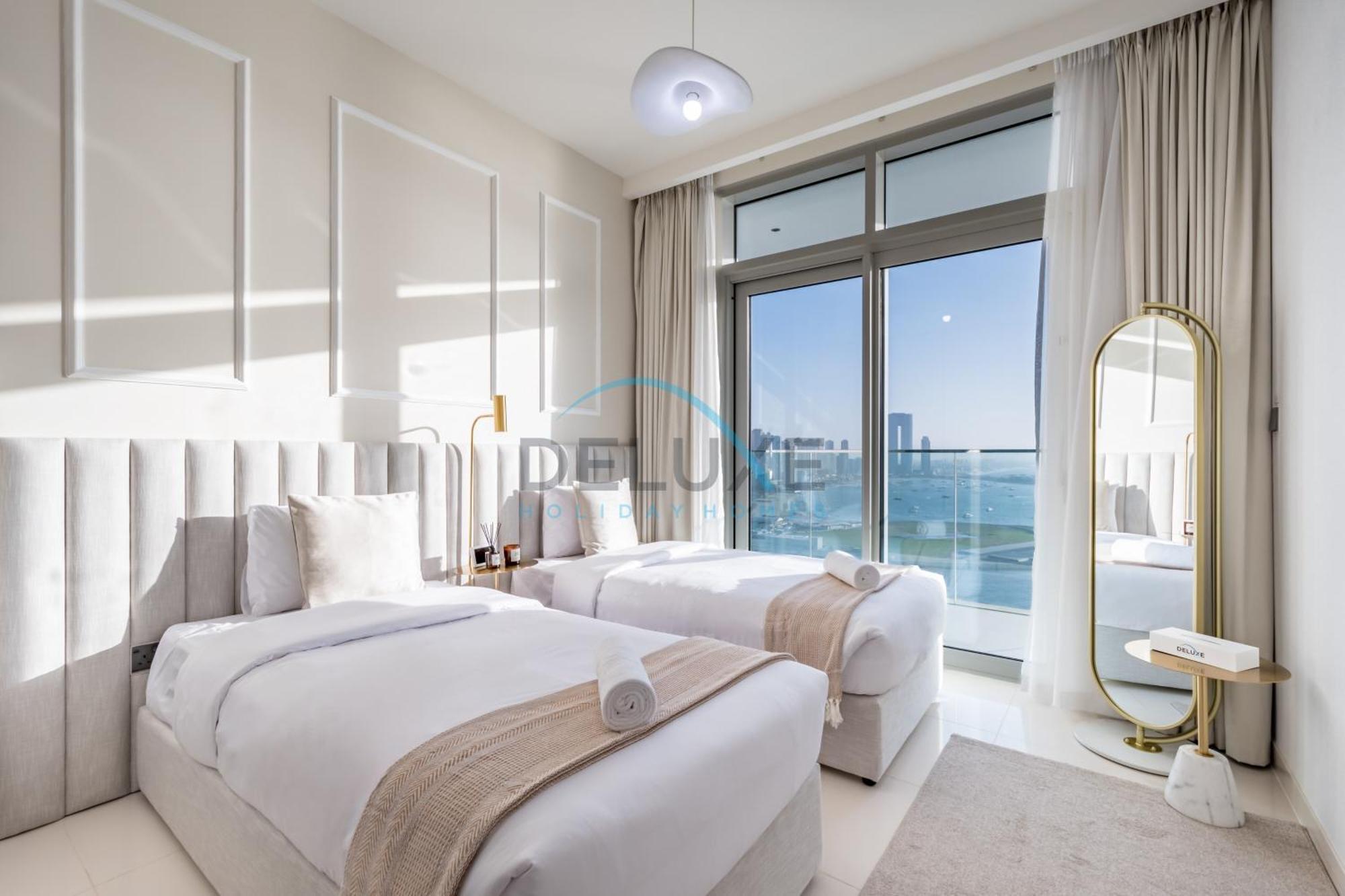Classy 3br With Assistant At Sunrise Bay Tower 1 Emaar Beachfront, Marina By Deluxe Homes * Dubaï